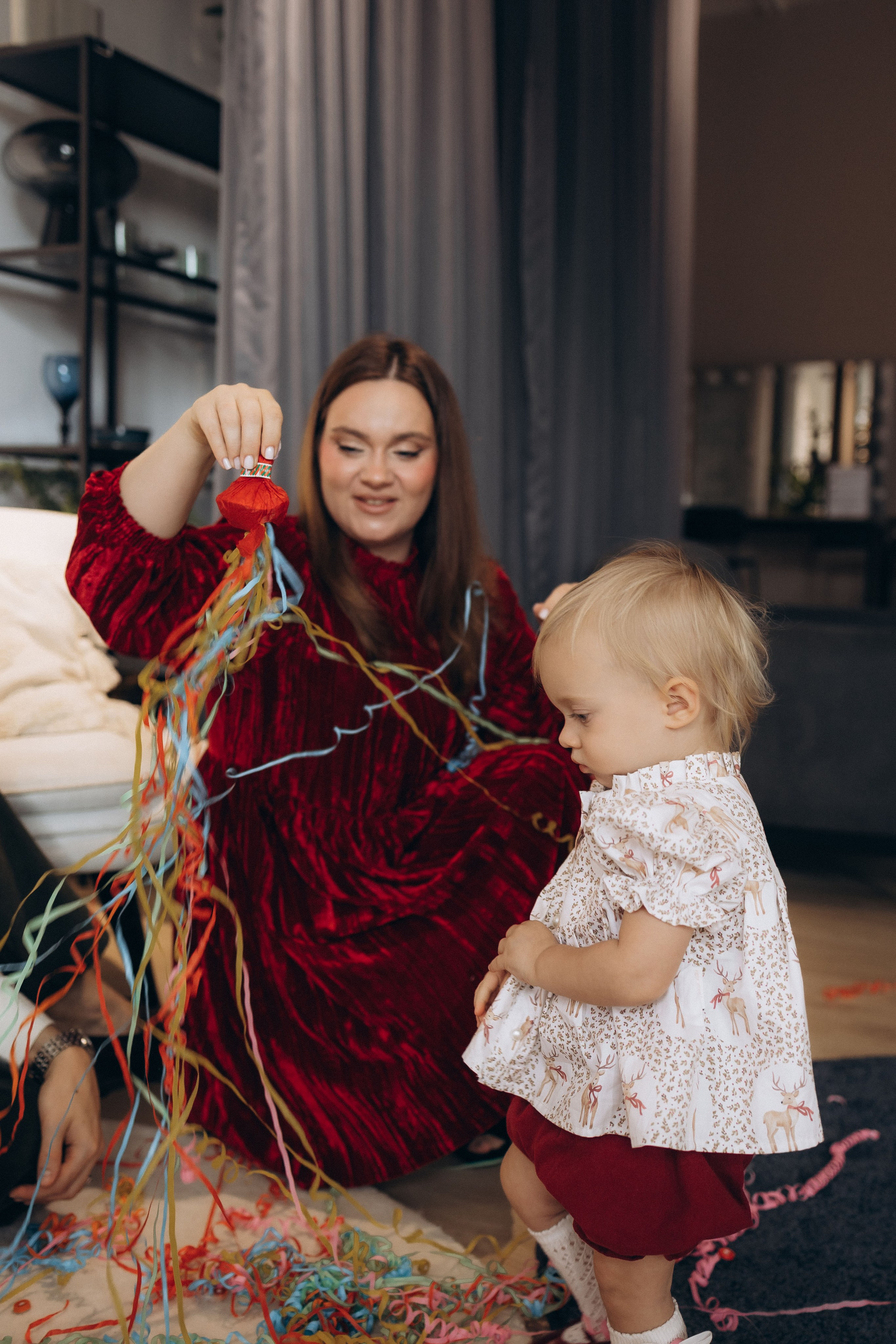 Family Christmas. Фотограф родов, семей и новорожденных малышей в Дубае