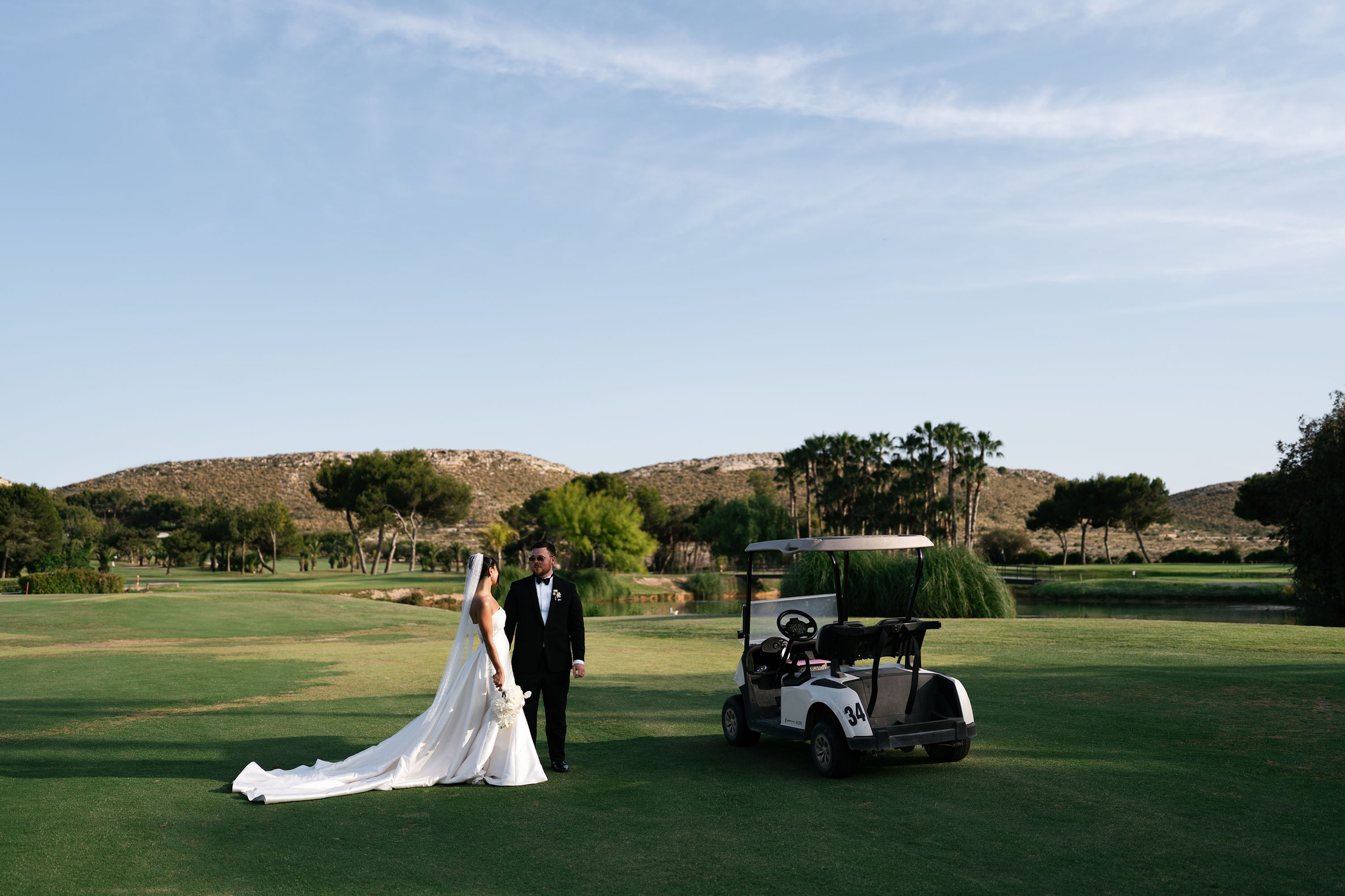 Kristina and Victor. Destination Wedding Photographers based in Spain