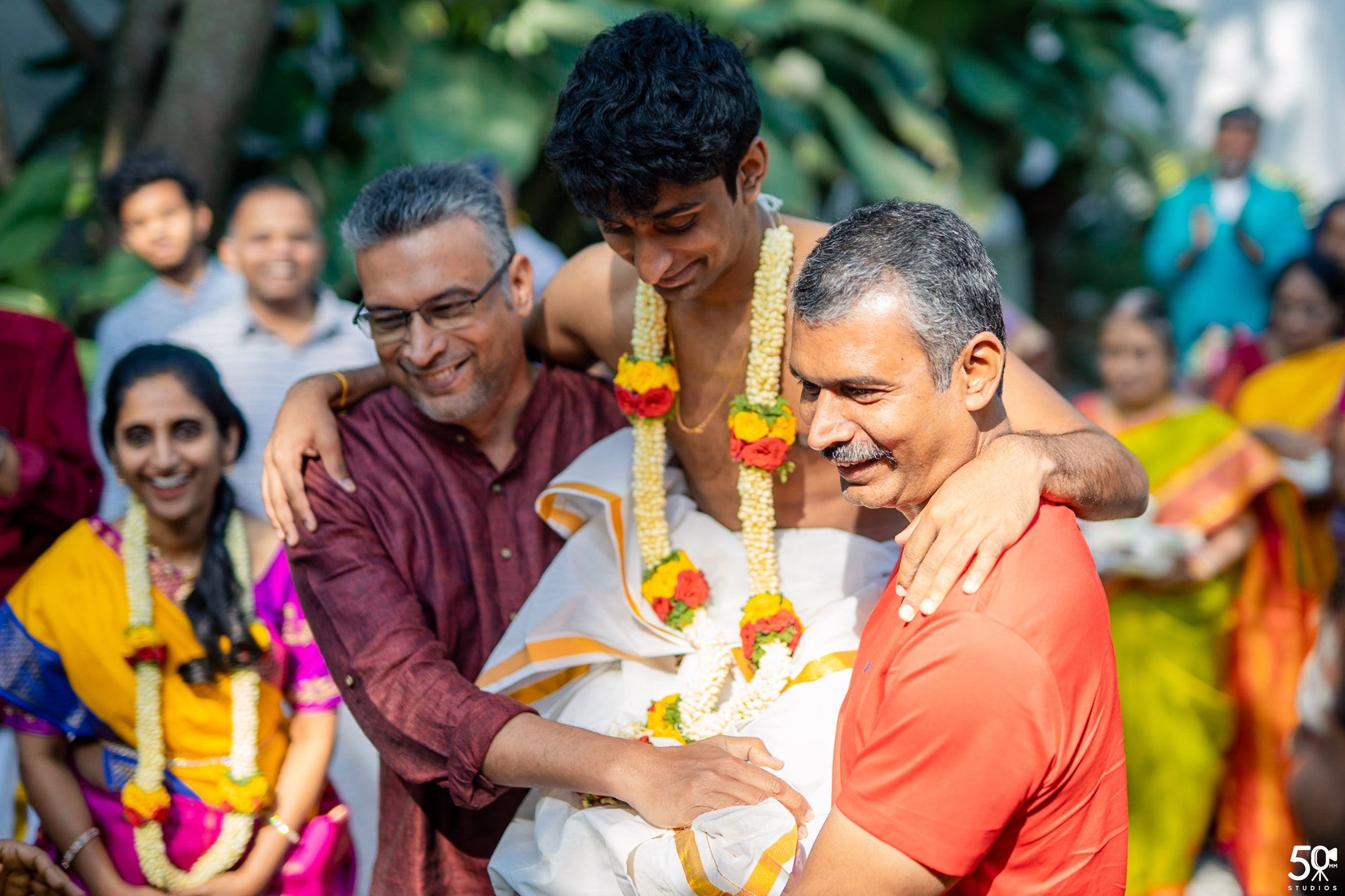 SANJAY AND SAKETH UPANAYANA. 50mm STUDIOS