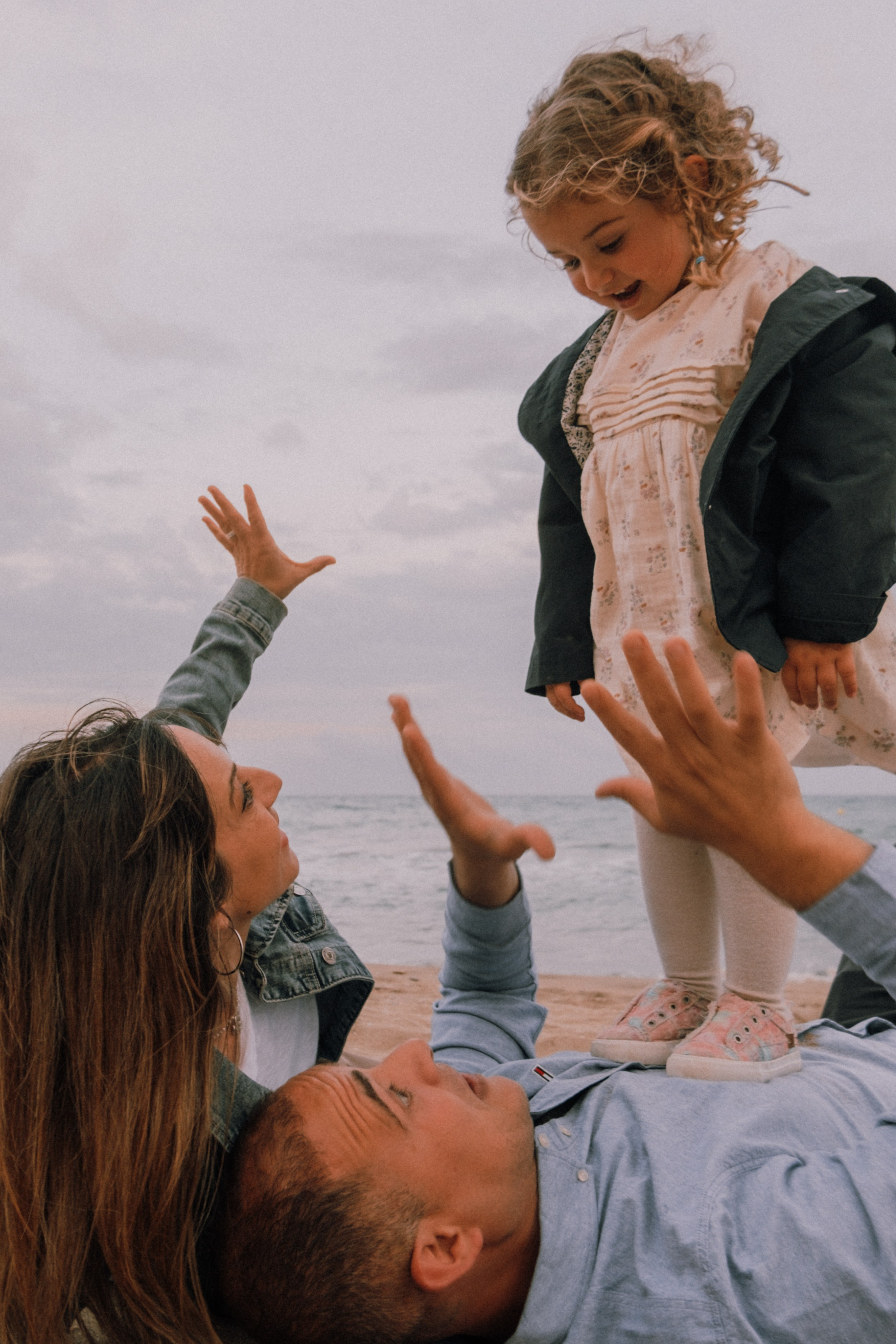 Семейная фотосессия на пляже. Профессиональная фотосъемка в Калафелле — Елена Медведева
