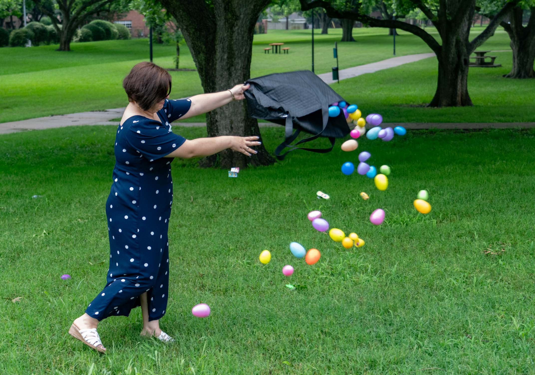 Easter picnic. Photographer Irina Kozhemyakina. Houston