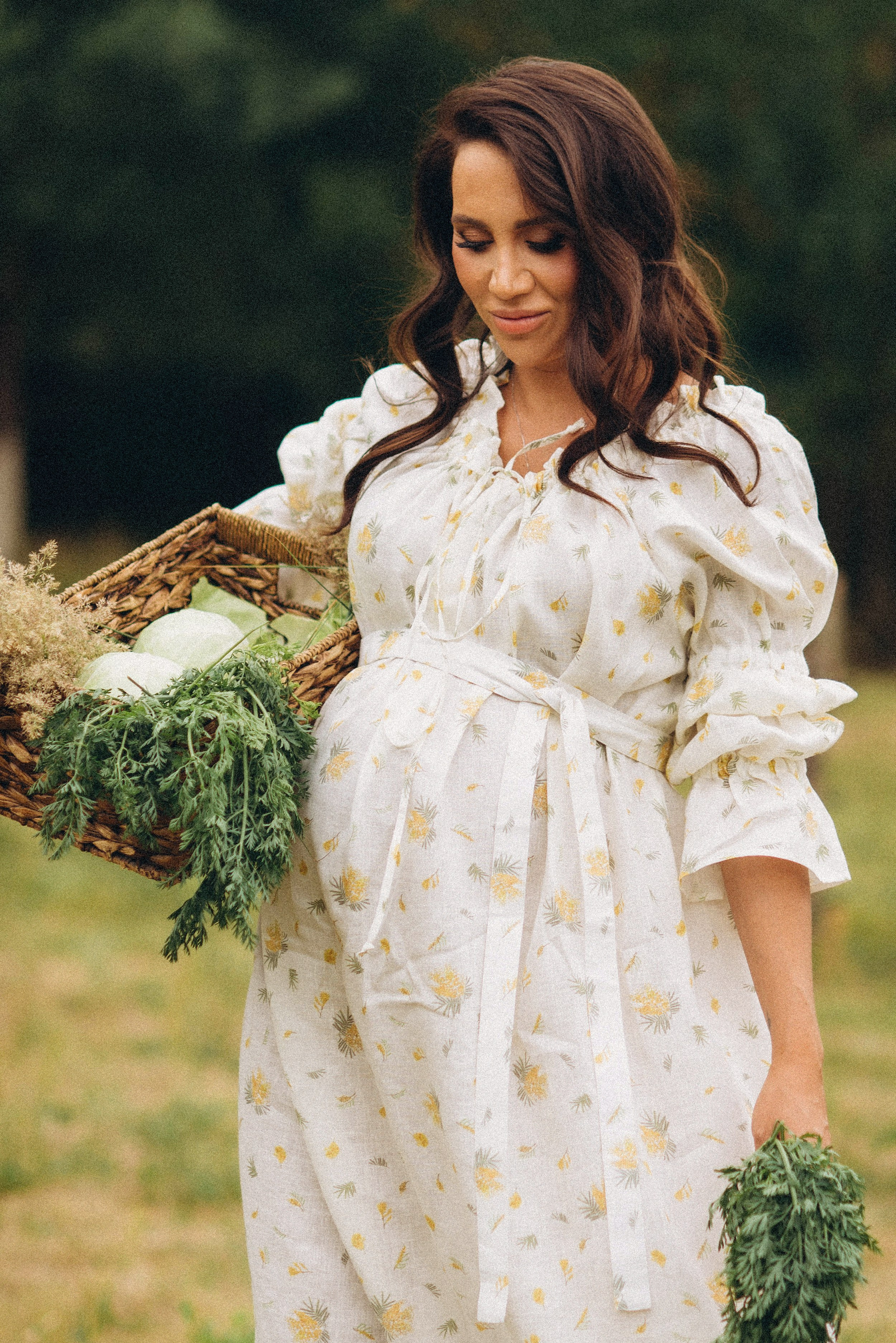 Беременность на природе. Семейный фотограф Лейпциг, Германия