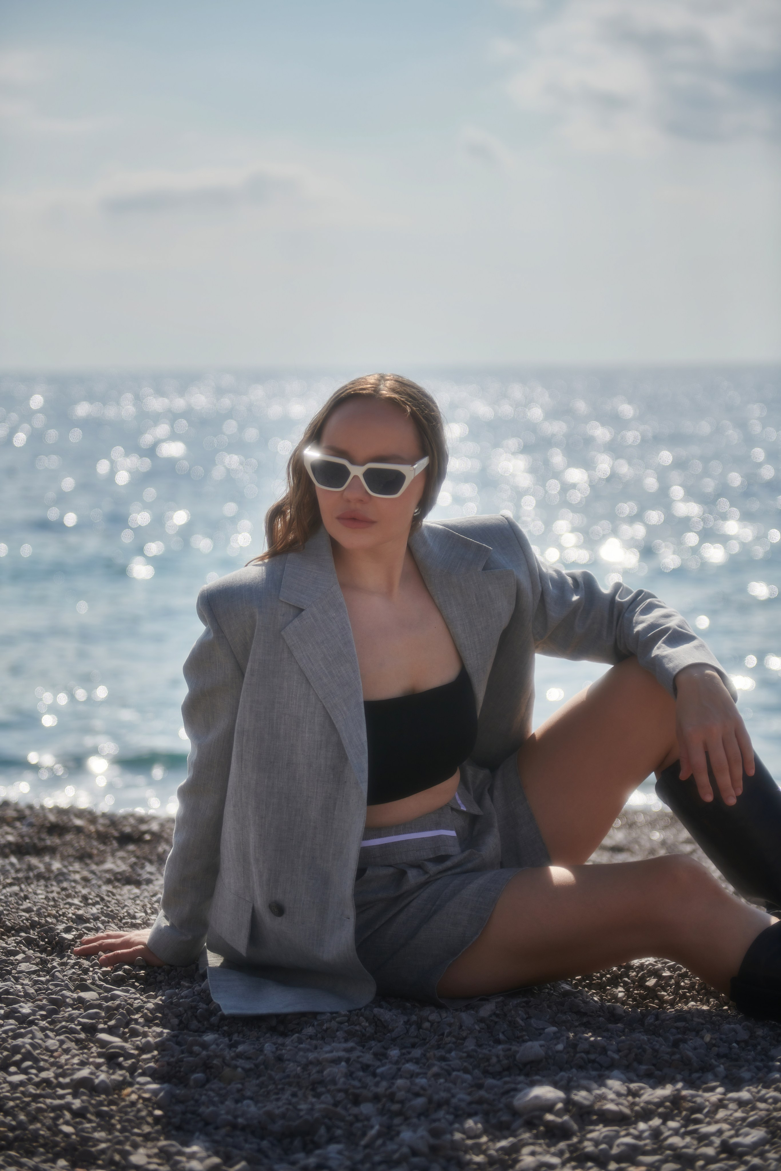 YLVA store SS2025 campaign. Minimalist brand photographer & videographer | Raw sincerity. Pure Form