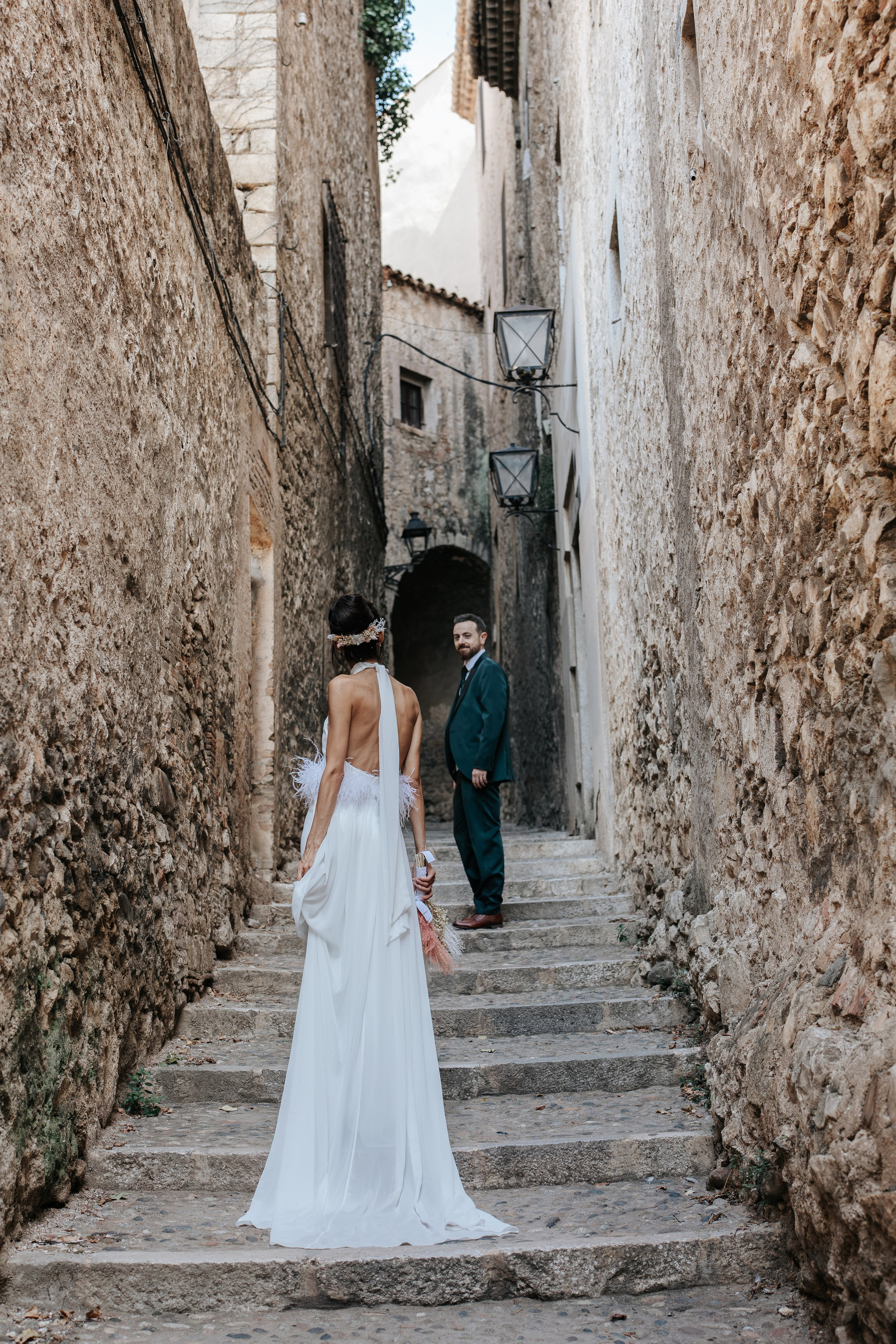 Anna & Alex, 19/09/2026, Ayuntamiento de Girona, Restaurante Mas Sola. Fotógrafa de bodas en Girona, Costa Brava | Wedding Photographer Evgenia Gruntovaya