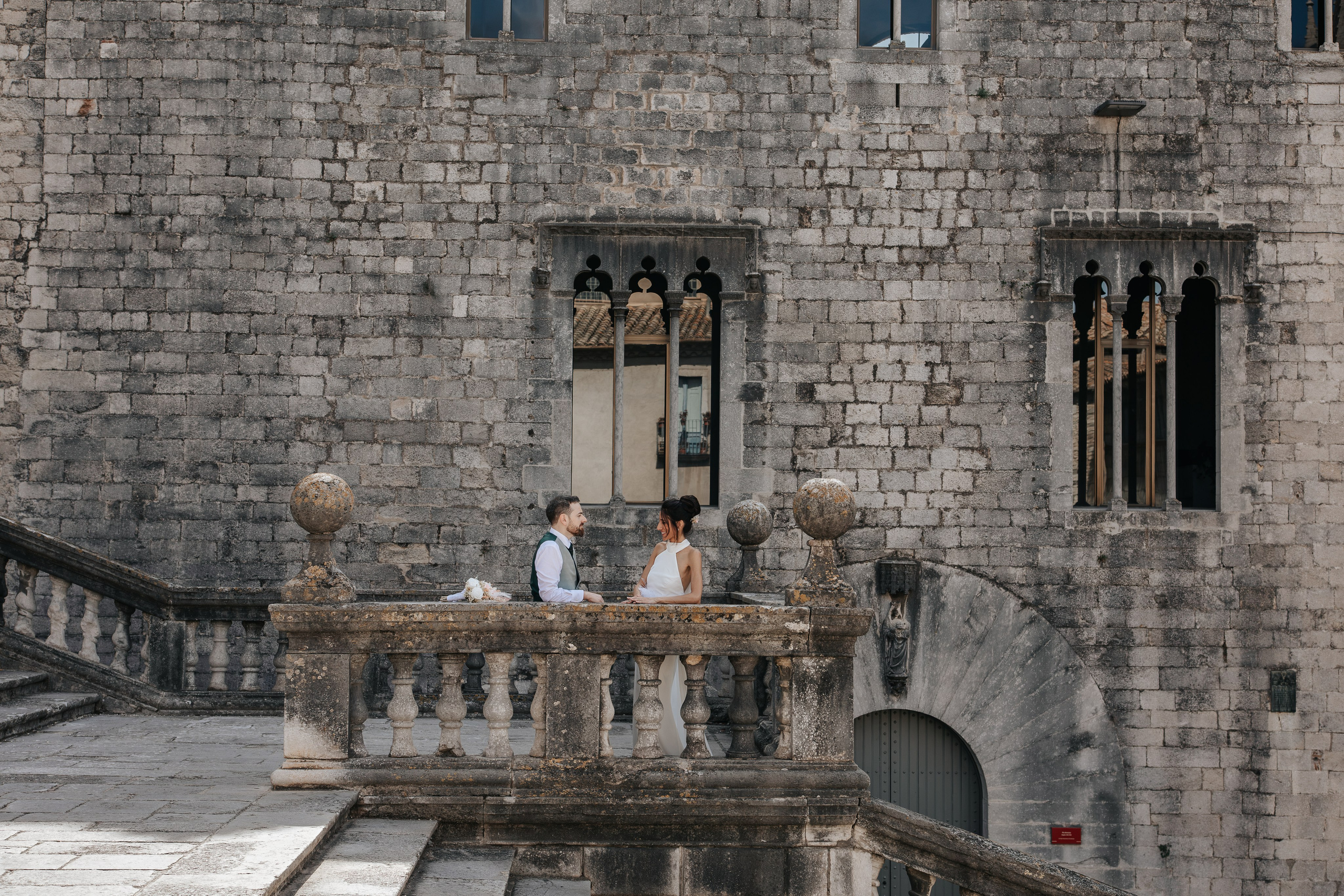 Anna & Alex, 19/09/2026, Ayuntamiento de Girona, Restaurante Mas Sola. Fotógrafa de bodas en Girona, Costa Brava | Wedding Photographer Evgenia Gruntovaya