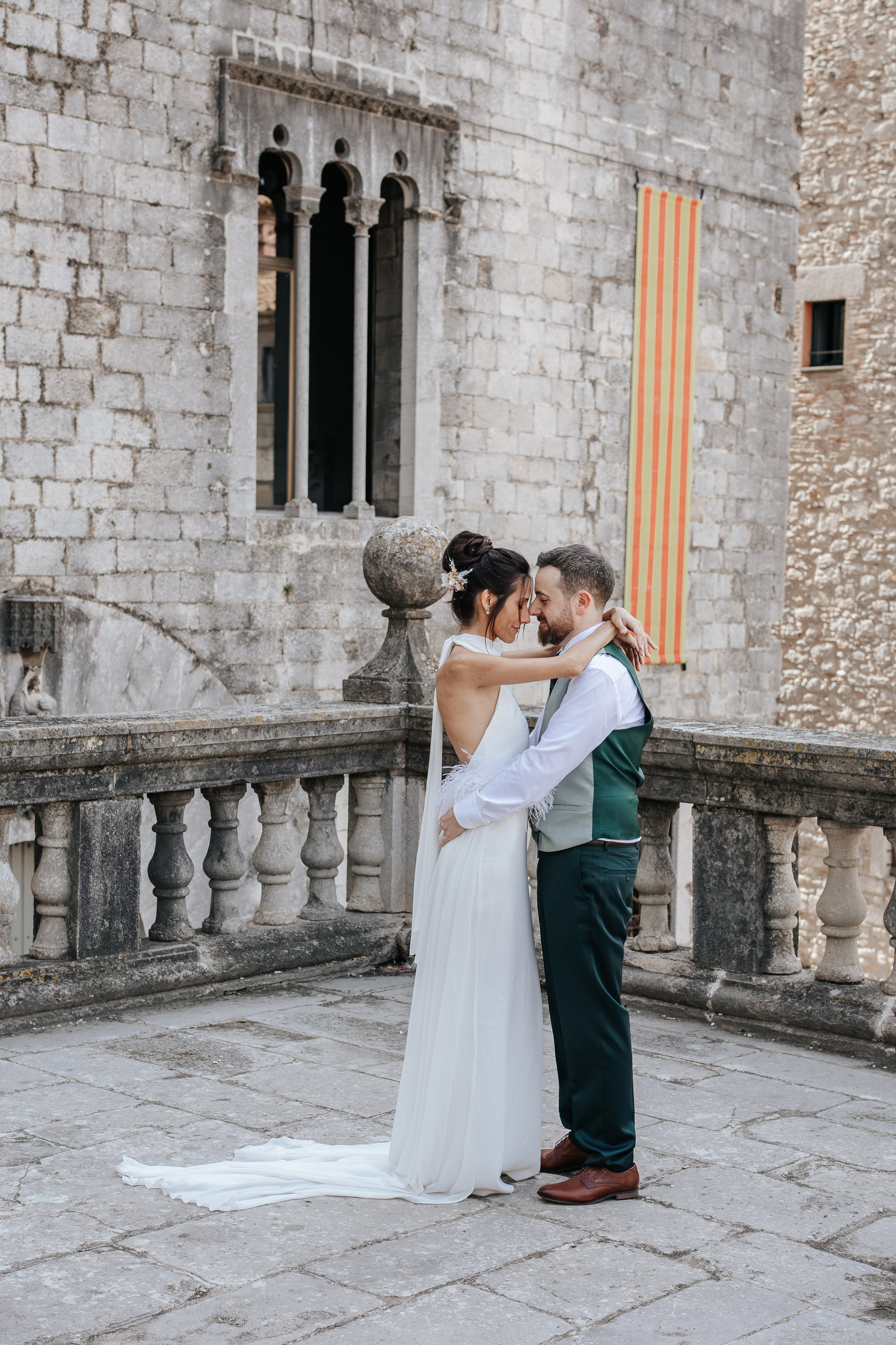 Anna & Alex, 19/09/2026, Ayuntamiento de Girona, Restaurante Mas Sola. Fotógrafa de bodas en Girona, Costa Brava | Wedding Photographer Evgenia Gruntovaya