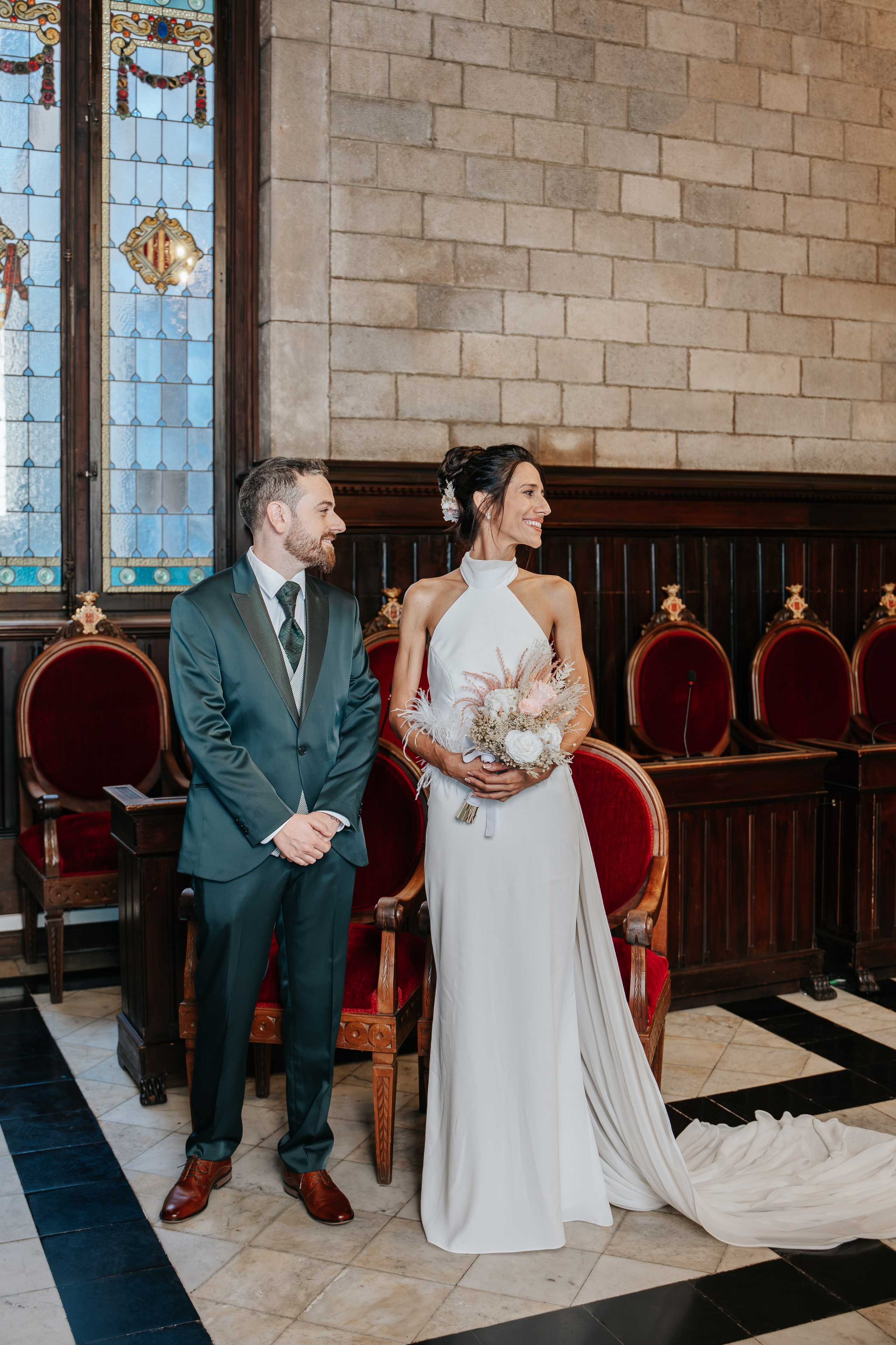 Anna & Alex, 19/09/2026, Ayuntamiento de Girona, Restaurante Mas Sola. Fotógrafa de bodas en Girona, Costa Brava | Wedding Photographer Evgenia Gruntovaya