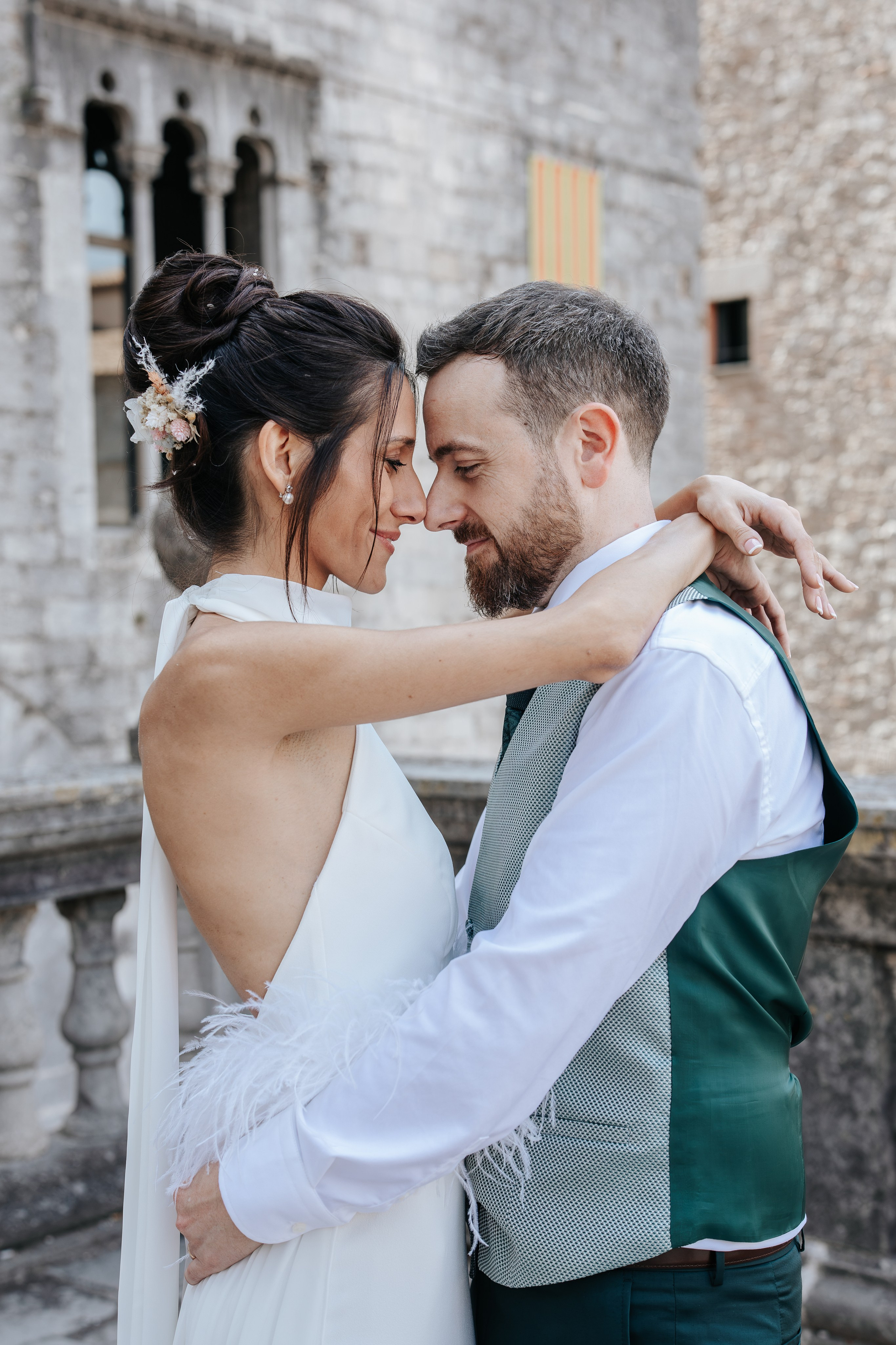 Anna & Alex, 19/09/2026, Ayuntamiento de Girona, Restaurante Mas Sola. Fotógrafa de bodas en Girona, Costa Brava | Wedding Photographer Evgenia Gruntovaya