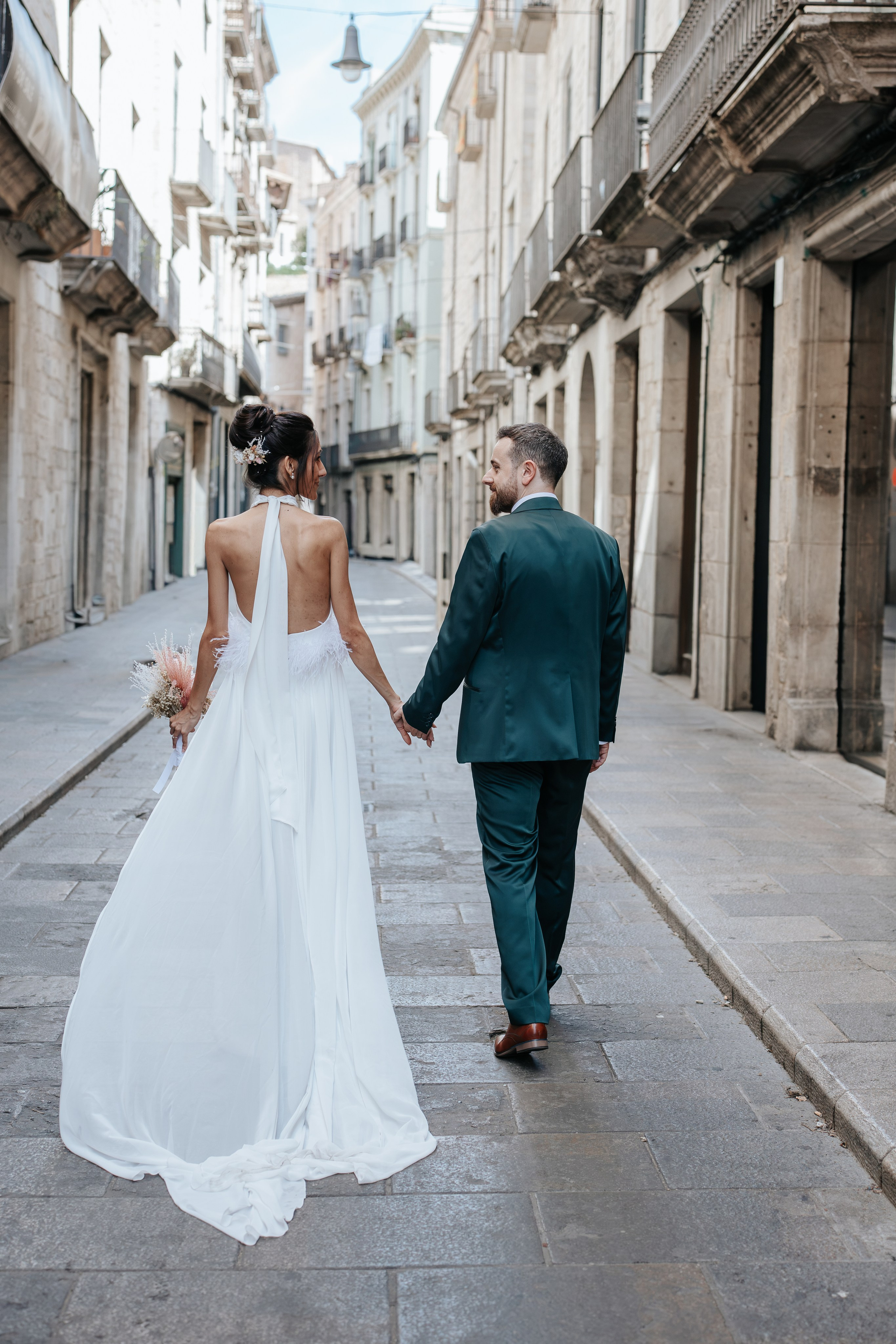 Anna & Alex, 19/09/2026, Ayuntamiento de Girona, Restaurante Mas Sola. Fotógrafa de bodas en Girona, Costa Brava | Wedding Photographer Evgenia Gruntovaya
