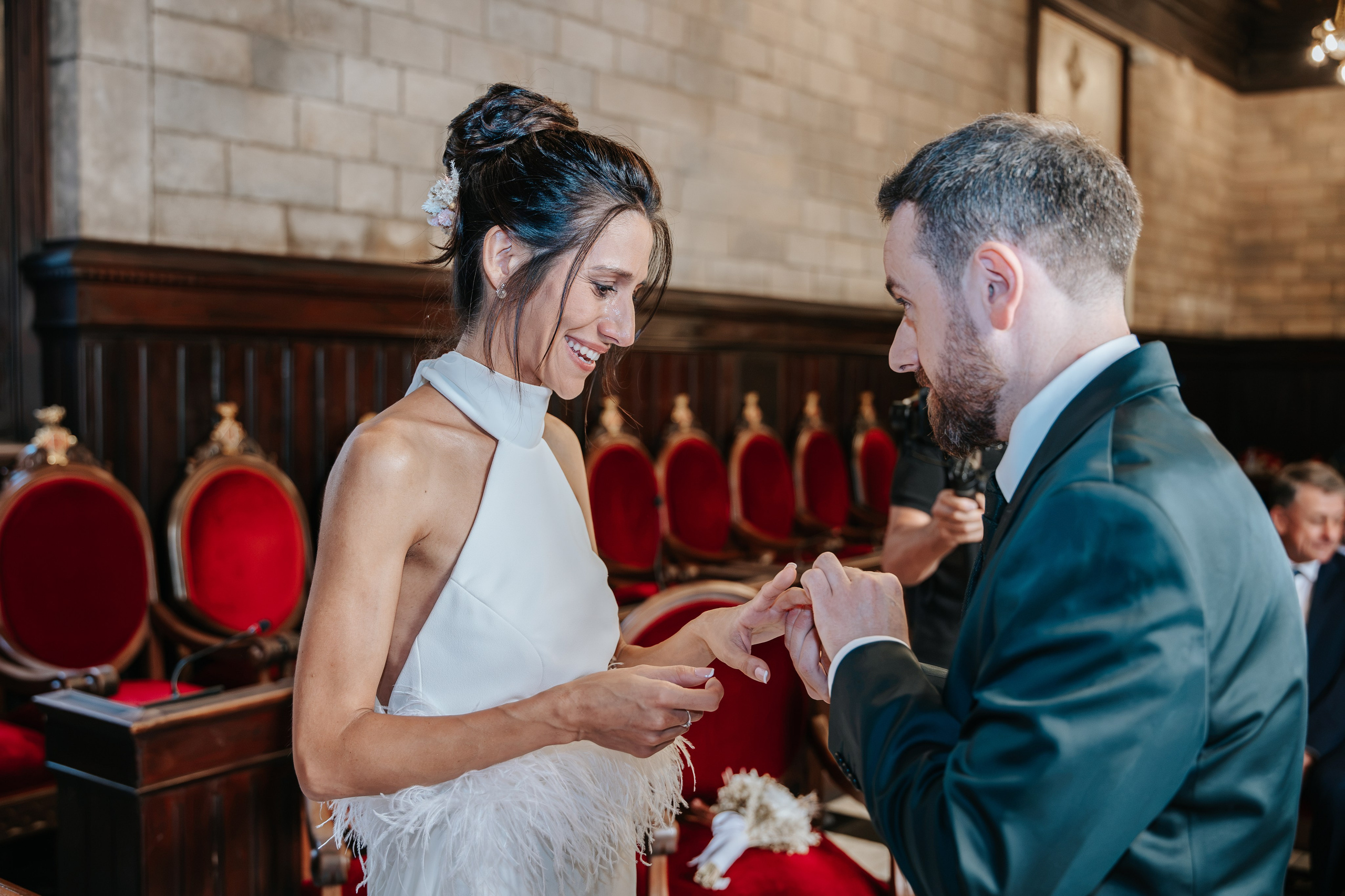 Anna & Alex, 19/09/2026, Ayuntamiento de Girona, Restaurante Mas Sola. Fotógrafa de bodas en Girona, Costa Brava | Wedding Photographer Evgenia Gruntovaya