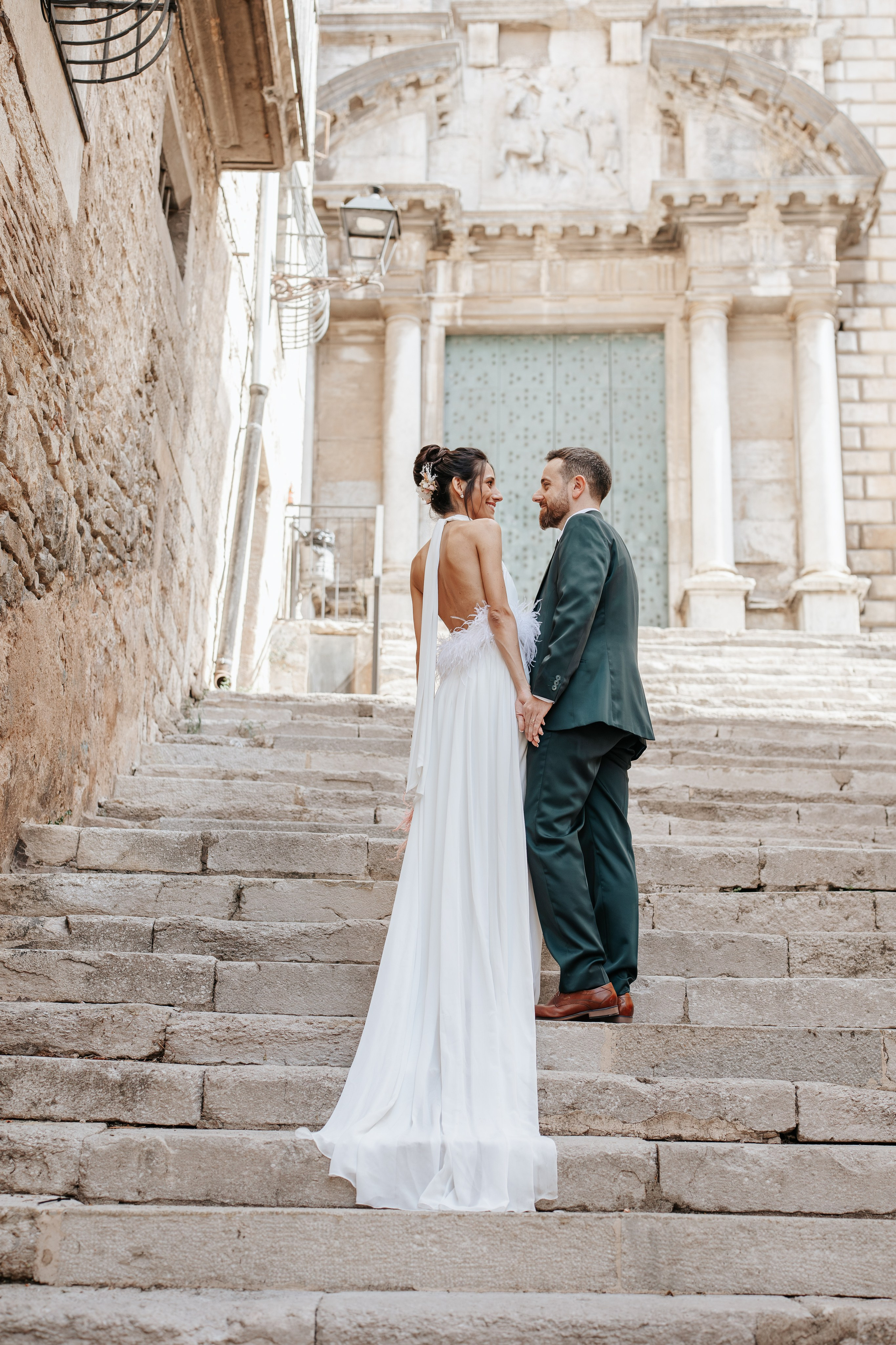 Anna & Alex, 19/09/2026, Ayuntamiento de Girona, Restaurante Mas Sola. Fotógrafa de bodas en Girona, Costa Brava | Wedding Photographer Evgenia Gruntovaya