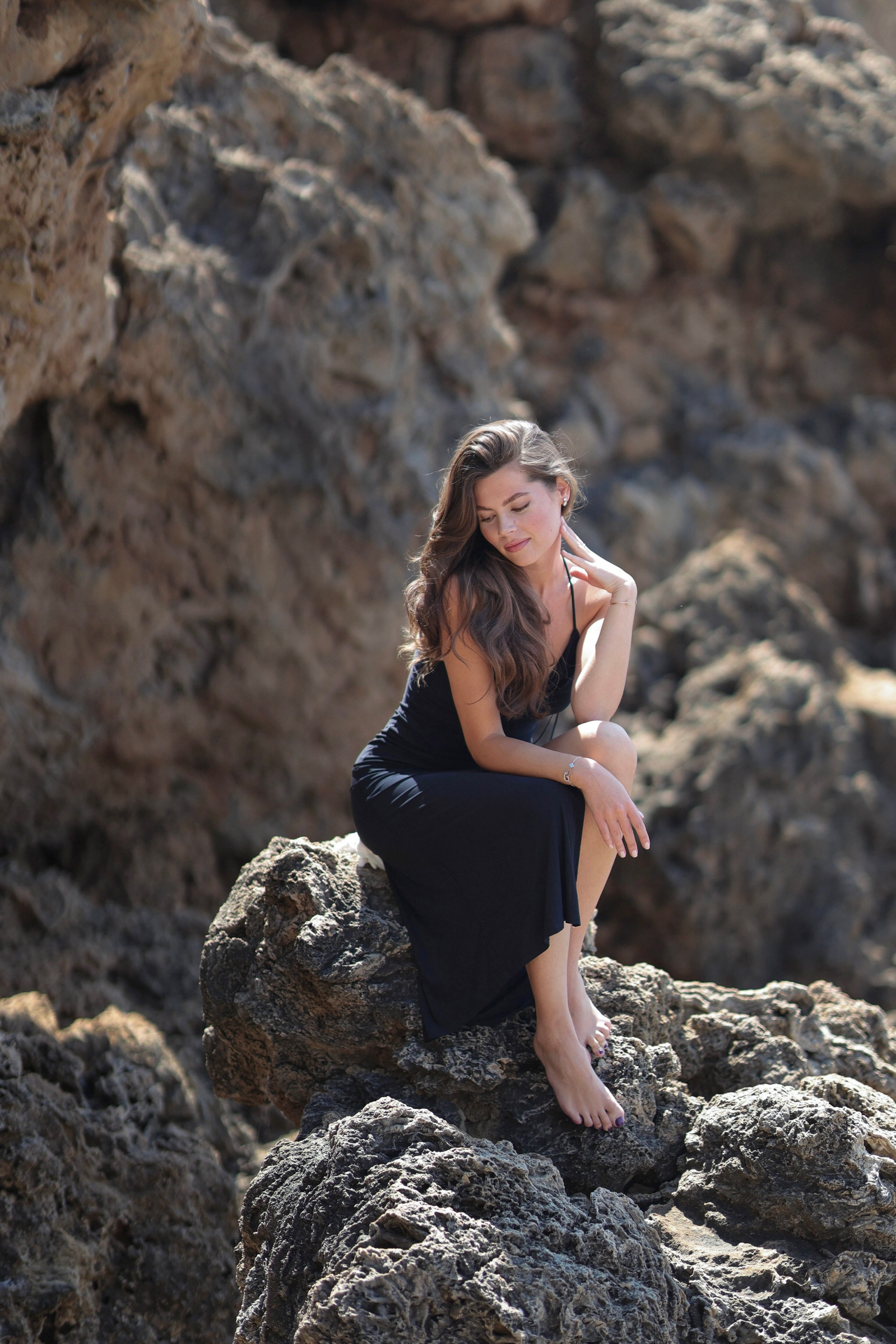 У моря со скалами. Фотосессии в Анталии, Кемере, Сиде, Белеке, Каше Djamilya Akkanat