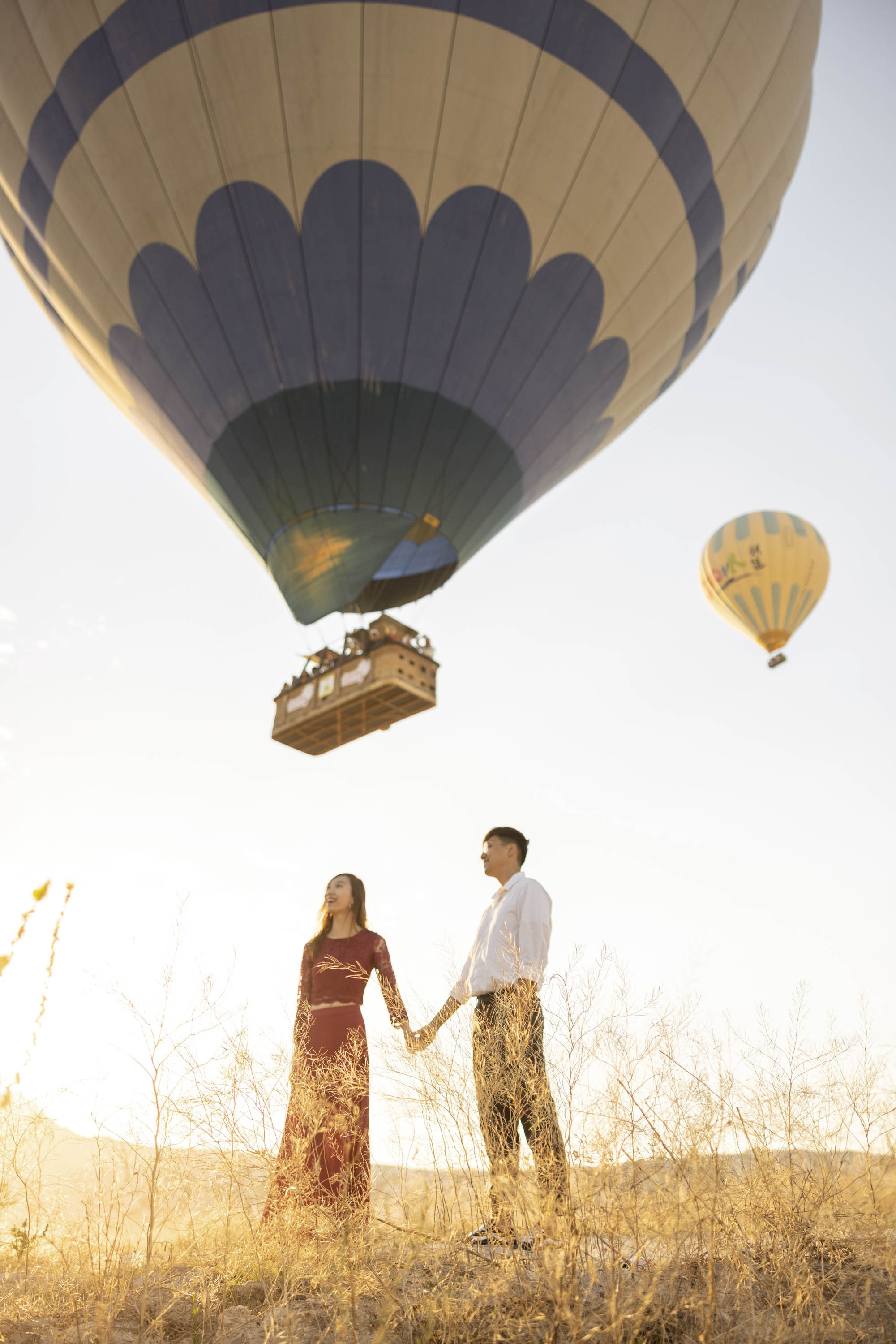 Couple photo shoot in Cappadocia. Julia Ganch I Fashion Wedding Photography I Cappadocia Turkey