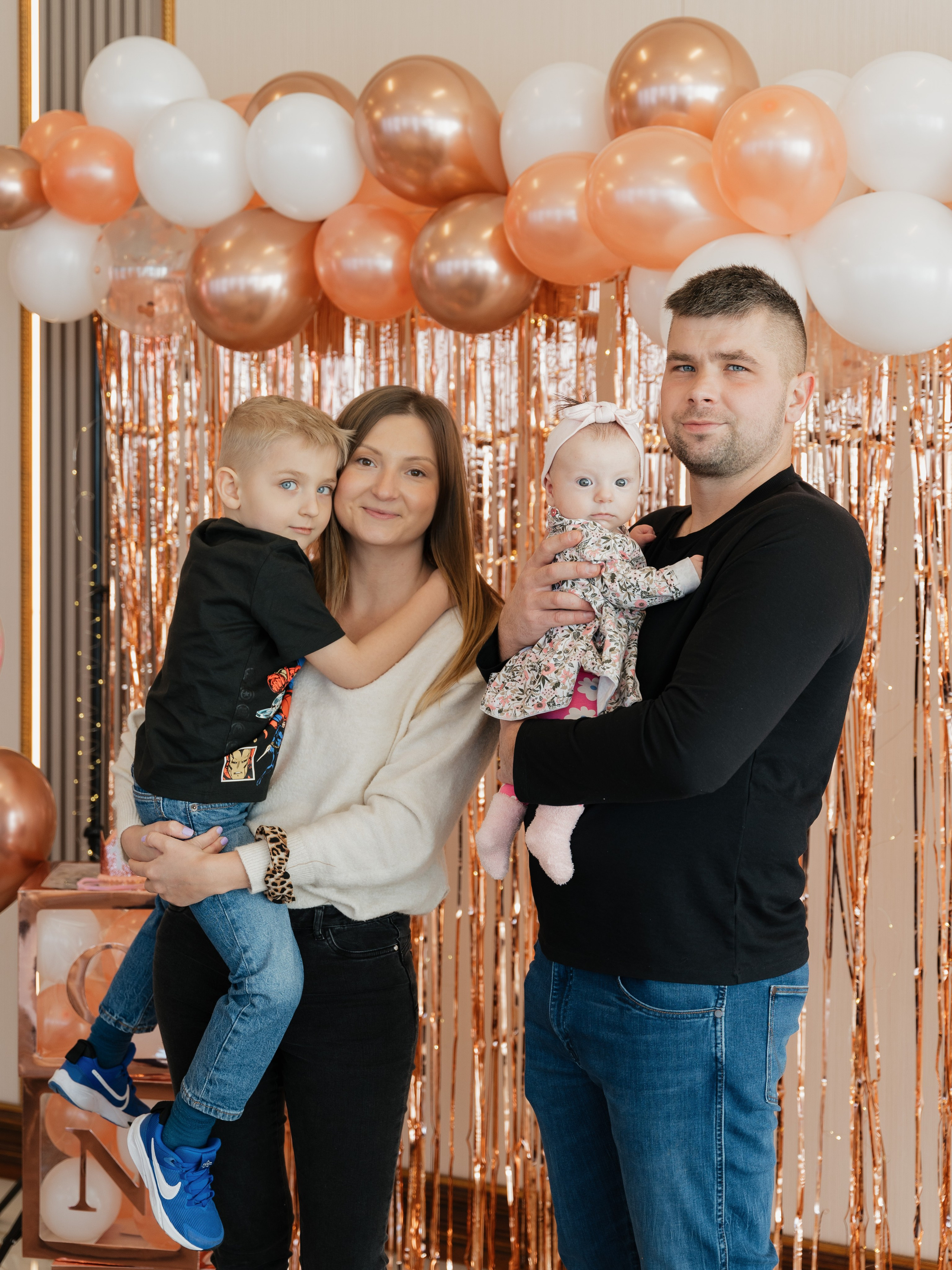 First birthday photoshoot Emily