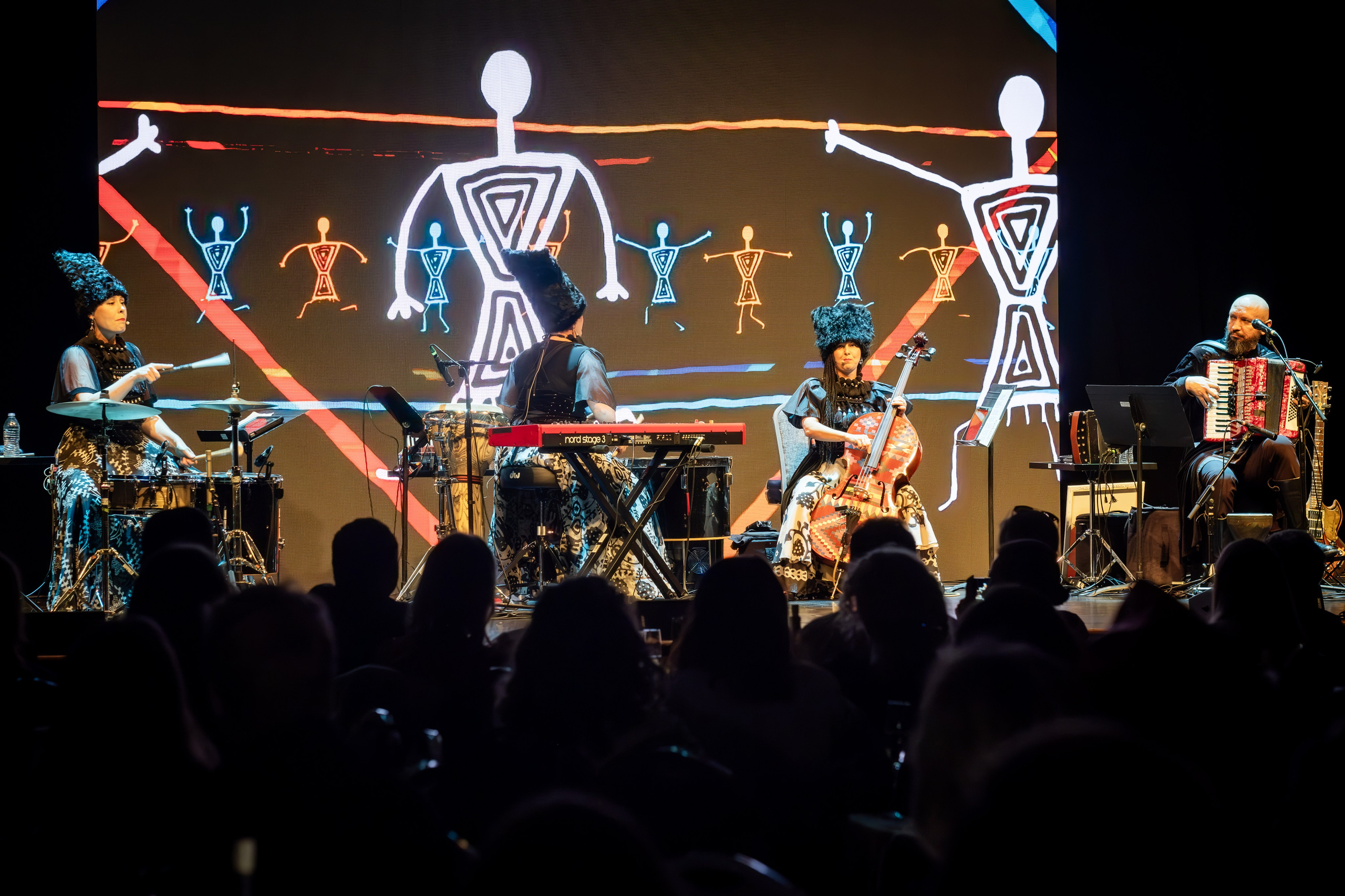 DAKHA BRAKHA. Reportage concert portrait photography in the San Francisco Bay Area