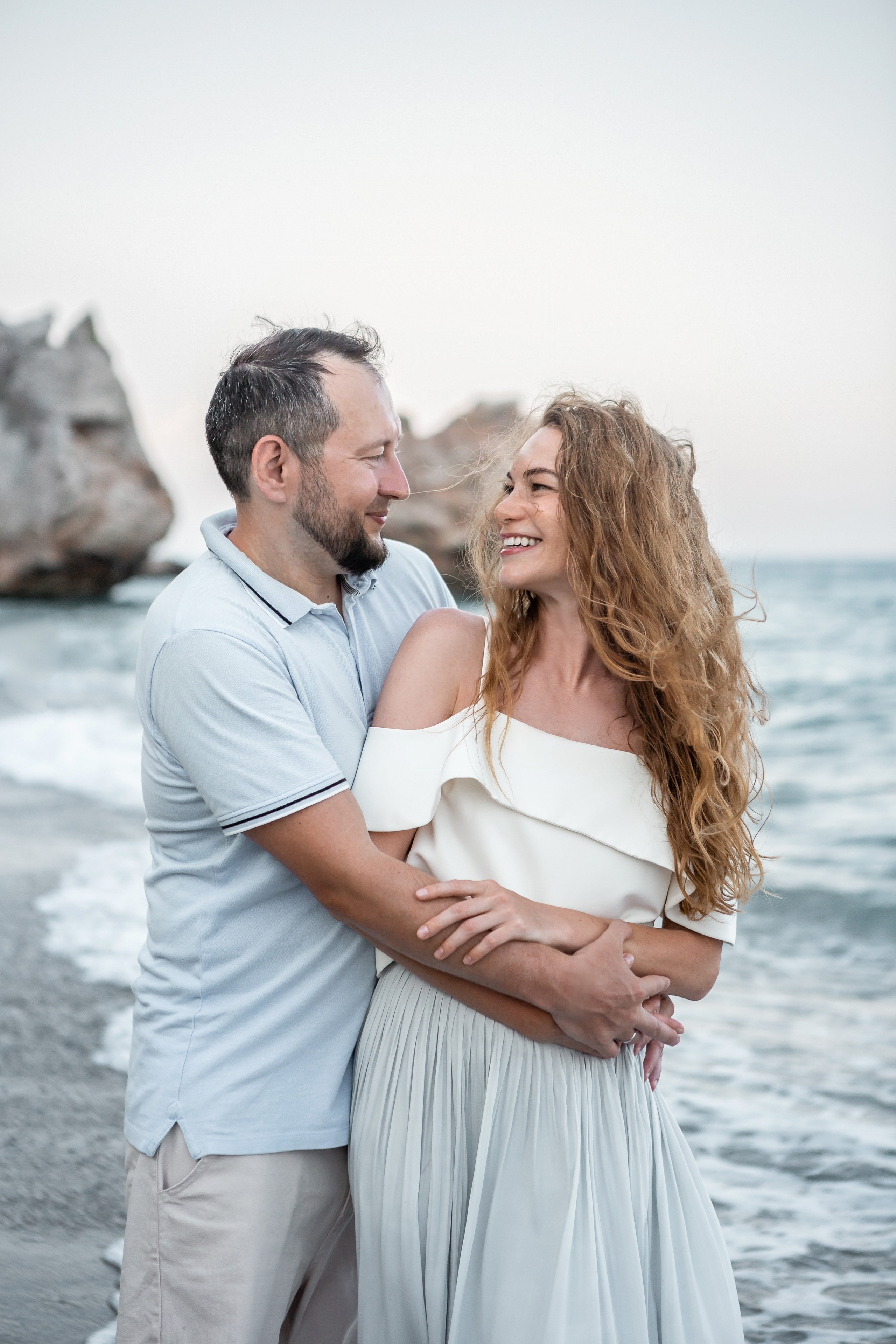 Красивый пляж для фотосессии в Анталии. Фотограф в Анталии, Кемере и Белеке