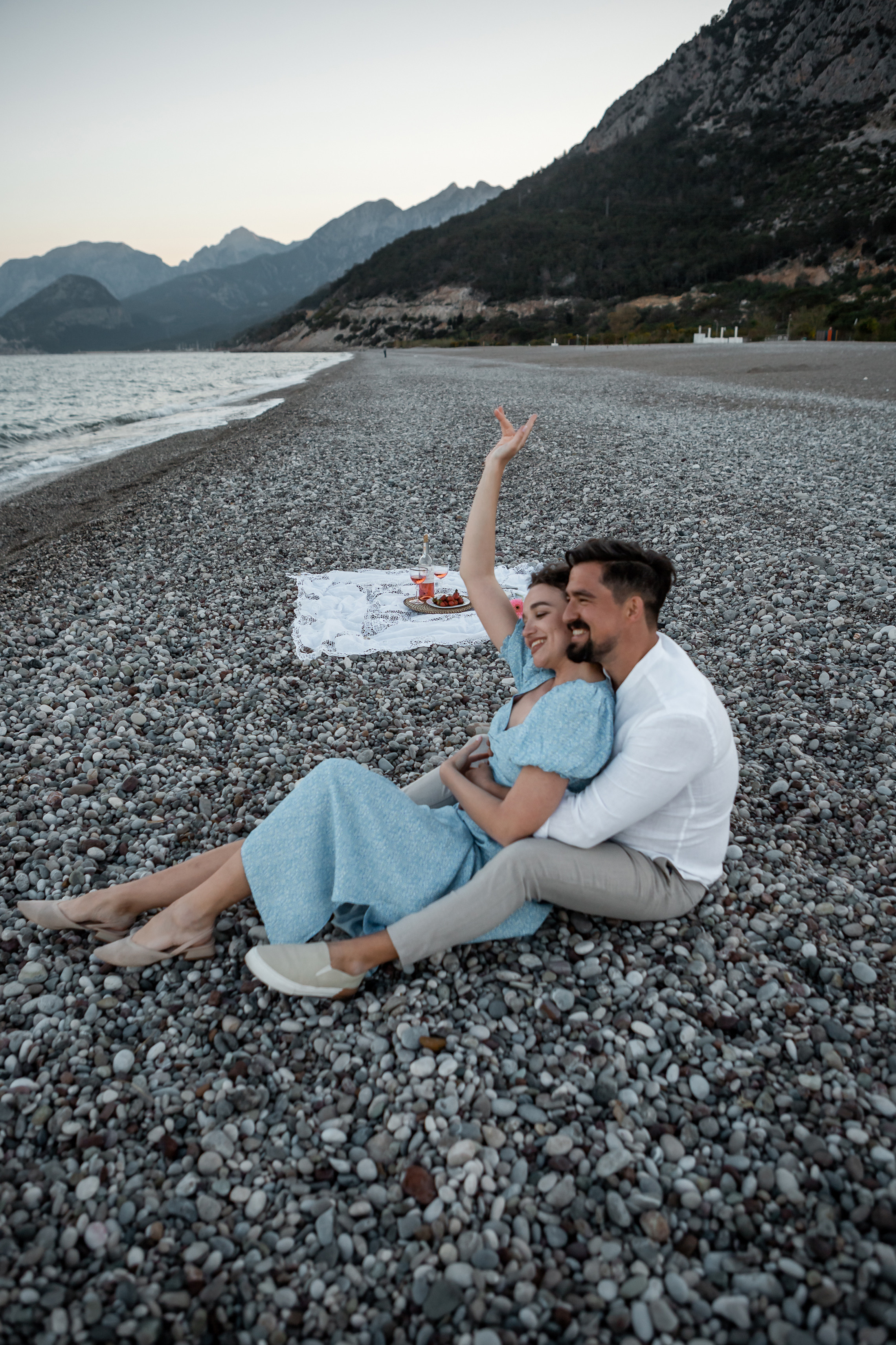 Love story на море в Анталии. Фотограф в Анталии, Кемере и Белеке