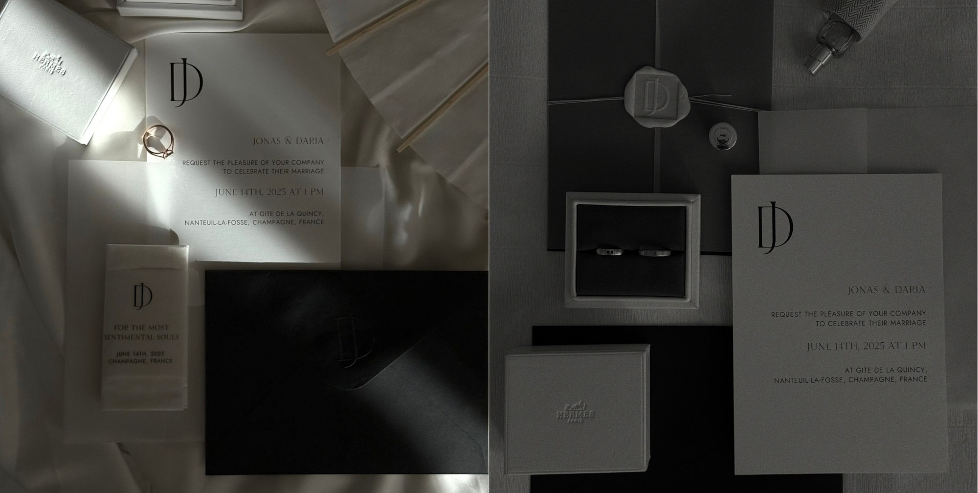 Jonas & Daria — Champagne. Nœrgie — (Event) design