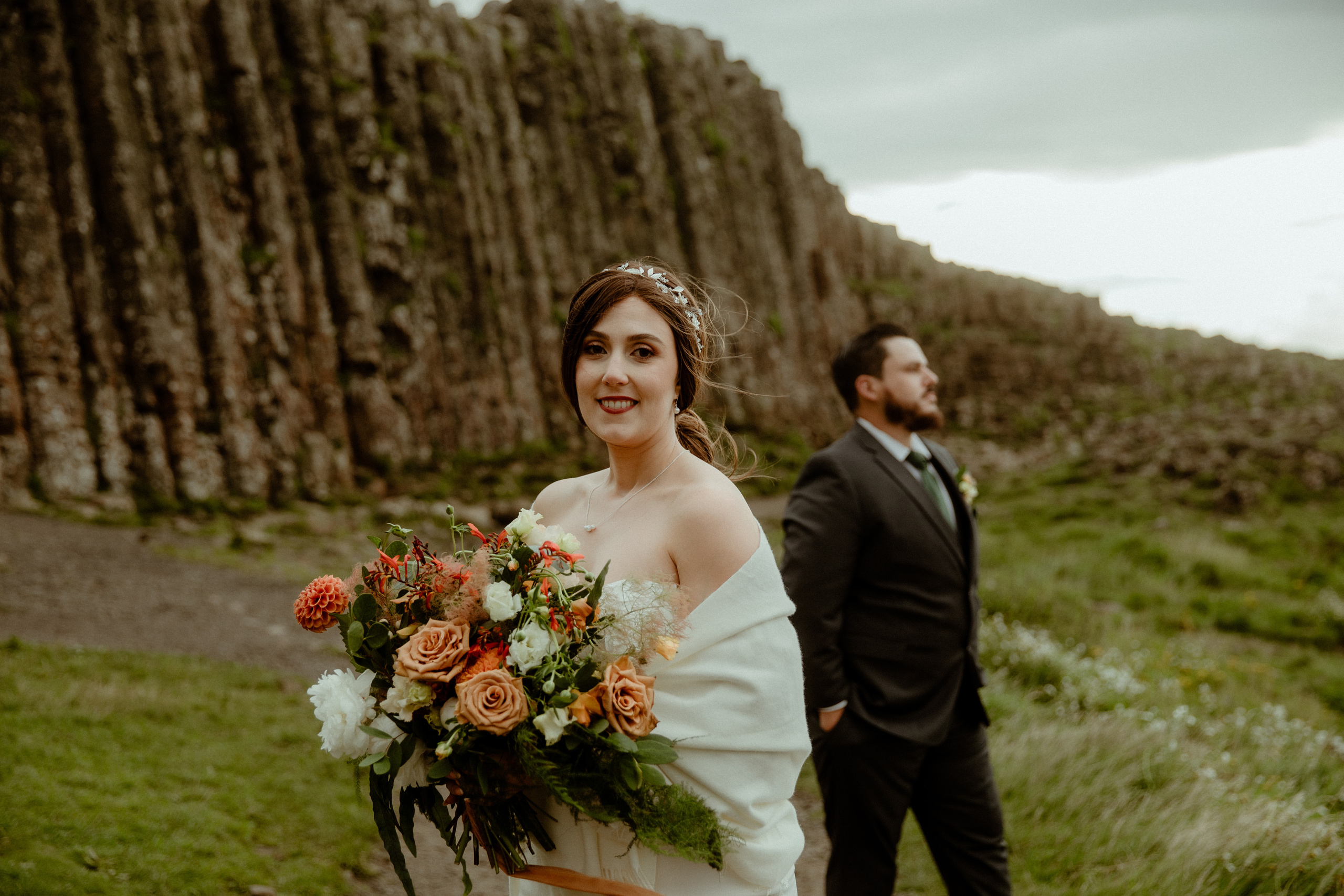 Poetic Nothern Ireland Elopement. Iceland elopement photographer & videographer