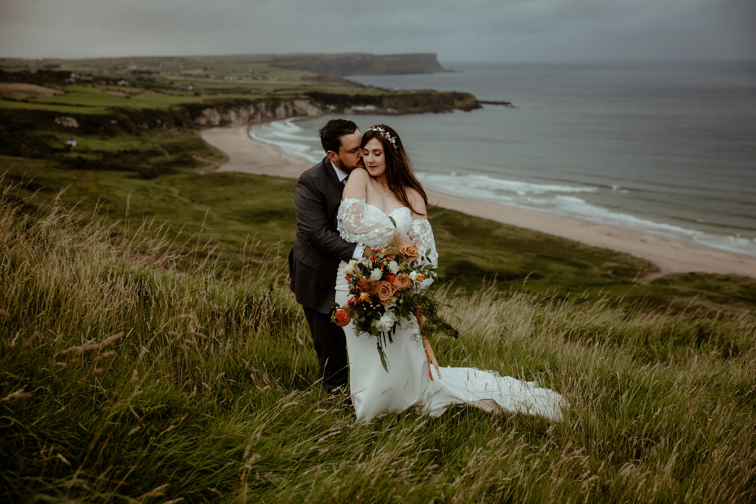 Poetic Nothern Ireland Elopement. Iceland elopement photographer & videographer