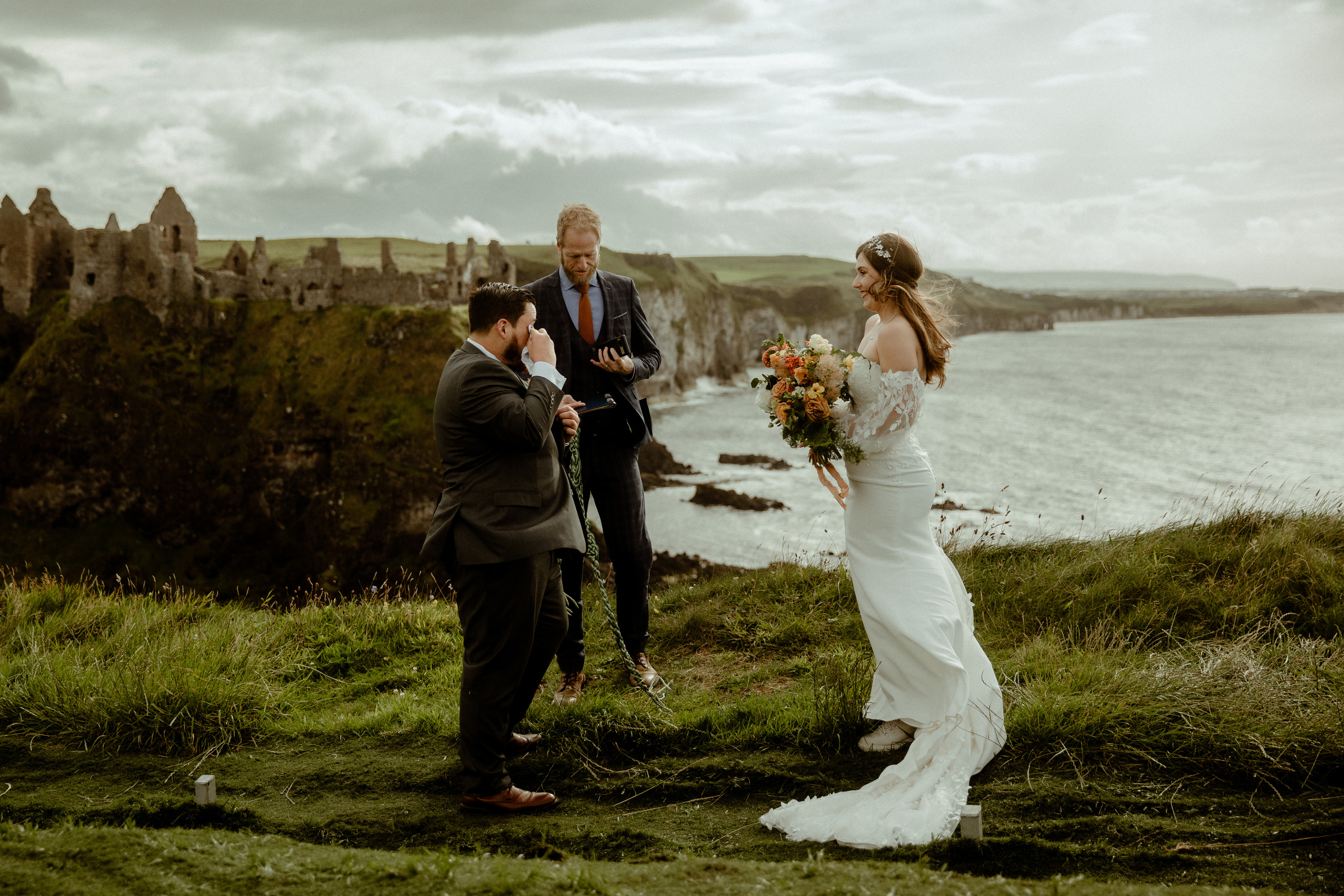 Poetic Nothern Ireland Elopement. Iceland elopement photographer & videographer