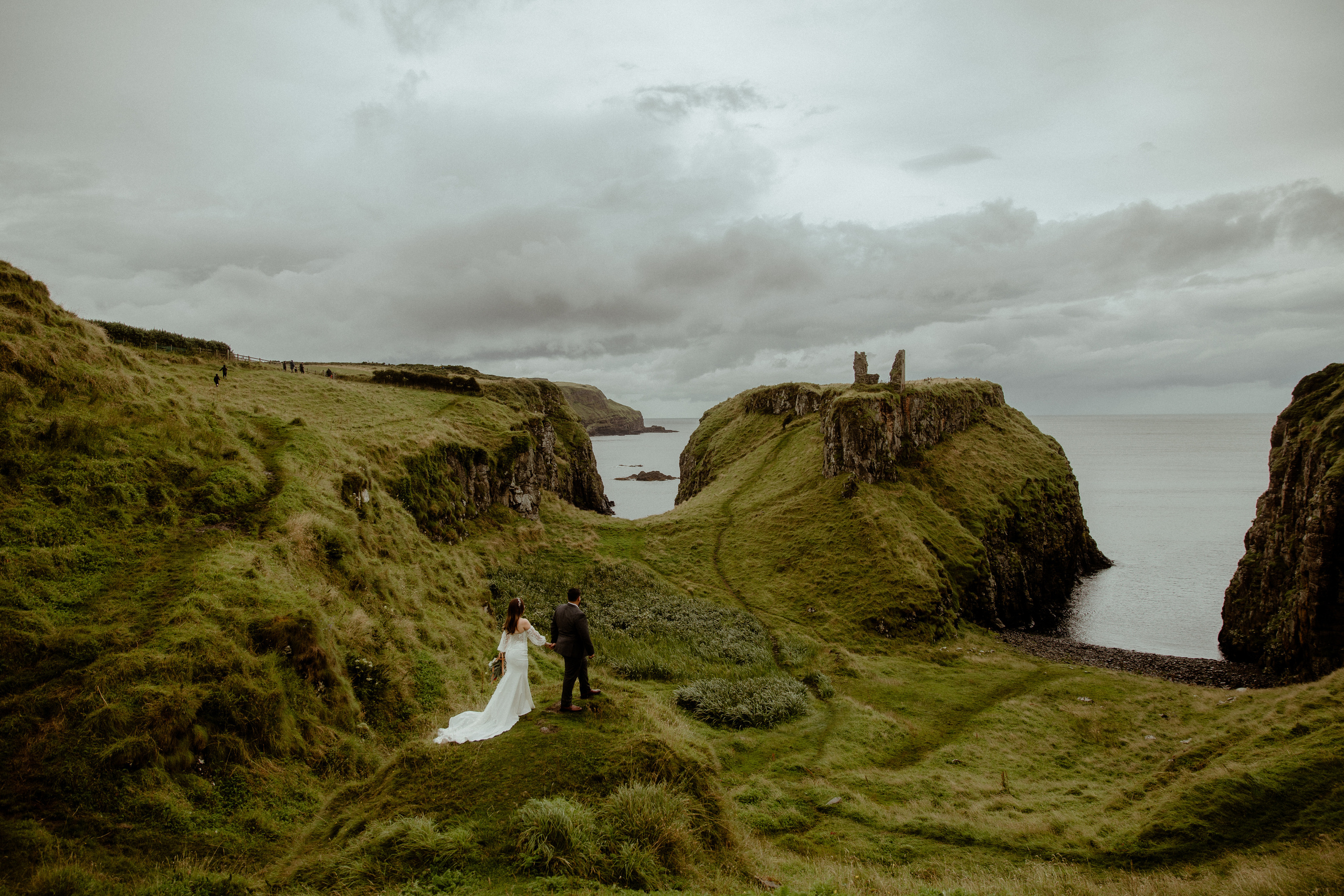 Poetic Nothern Ireland Elopement. Iceland elopement photographer & videographer