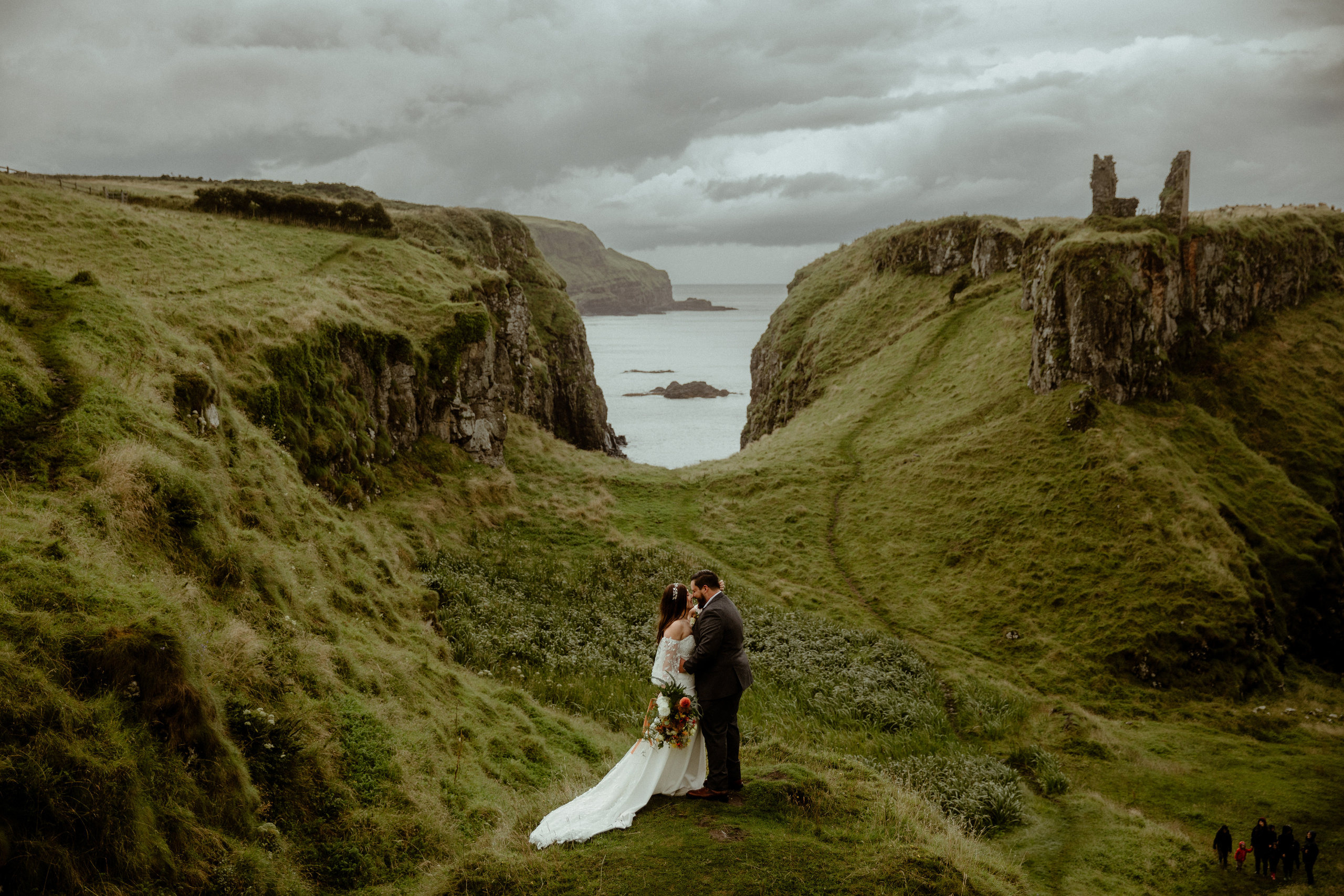 Poetic Nothern Ireland Elopement. Iceland elopement photographer & videographer