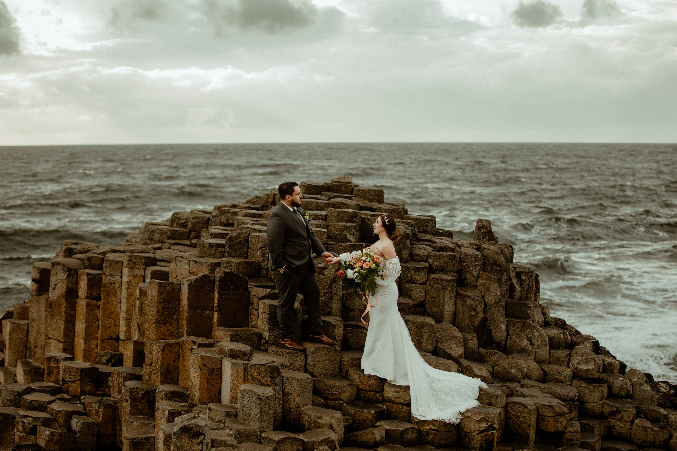 Poetic Nothern Ireland Elopement. Iceland elopement photographer & videographer