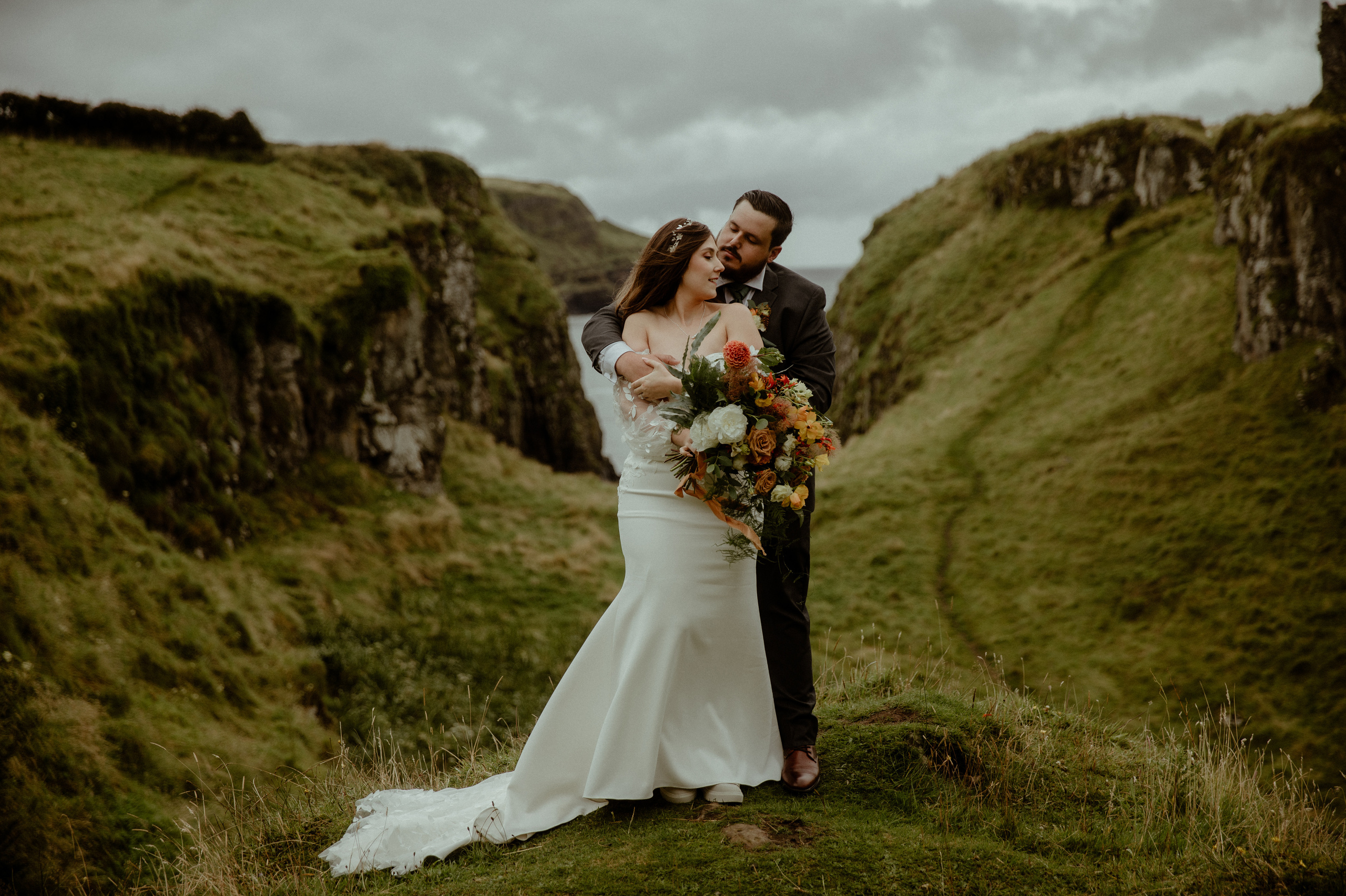 Poetic Nothern Ireland Elopement. Iceland elopement photographer & videographer