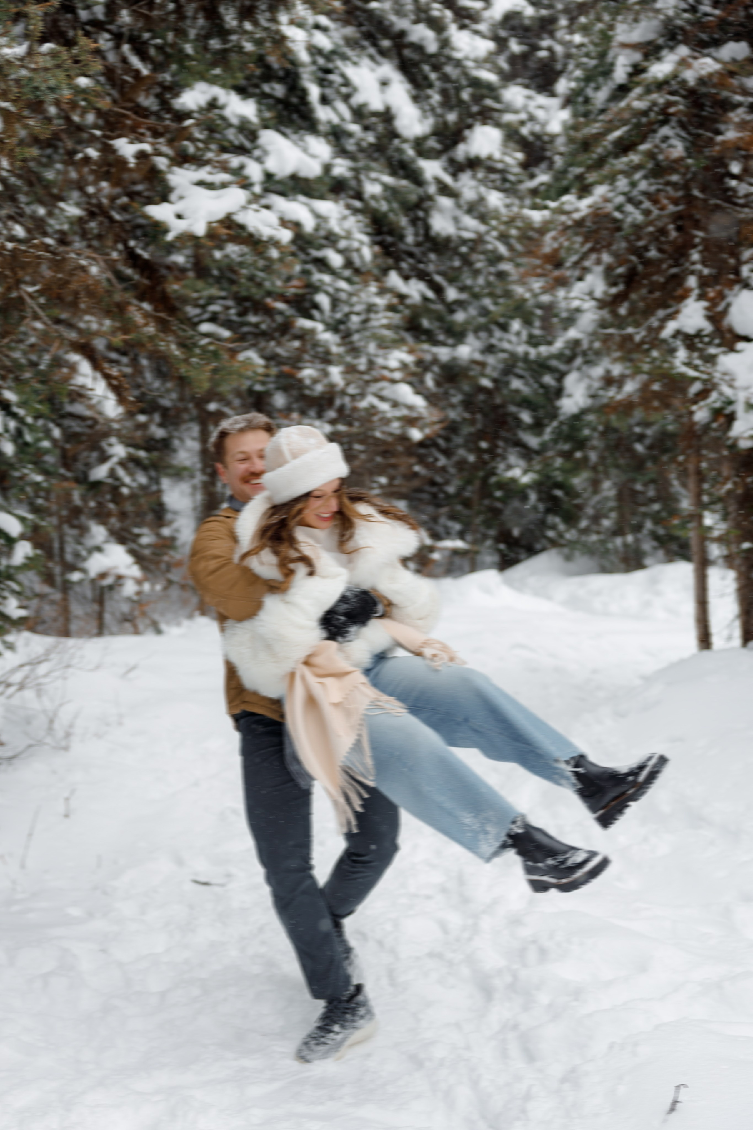 Lake Louise engagement session. Home