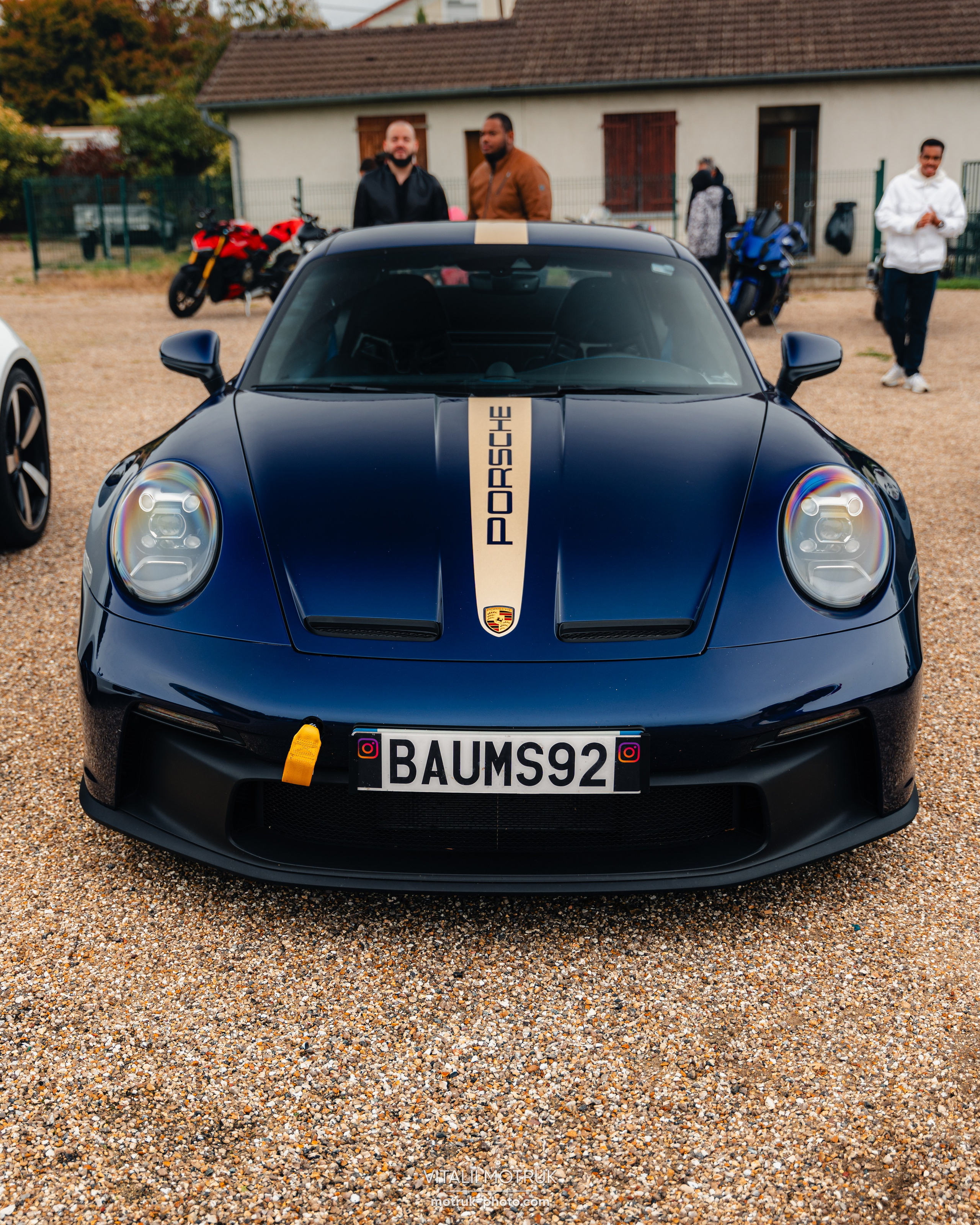 Cars and Coffee 29 septembre 2024. Photographe de voitures à Paris — Vitalii Motruk