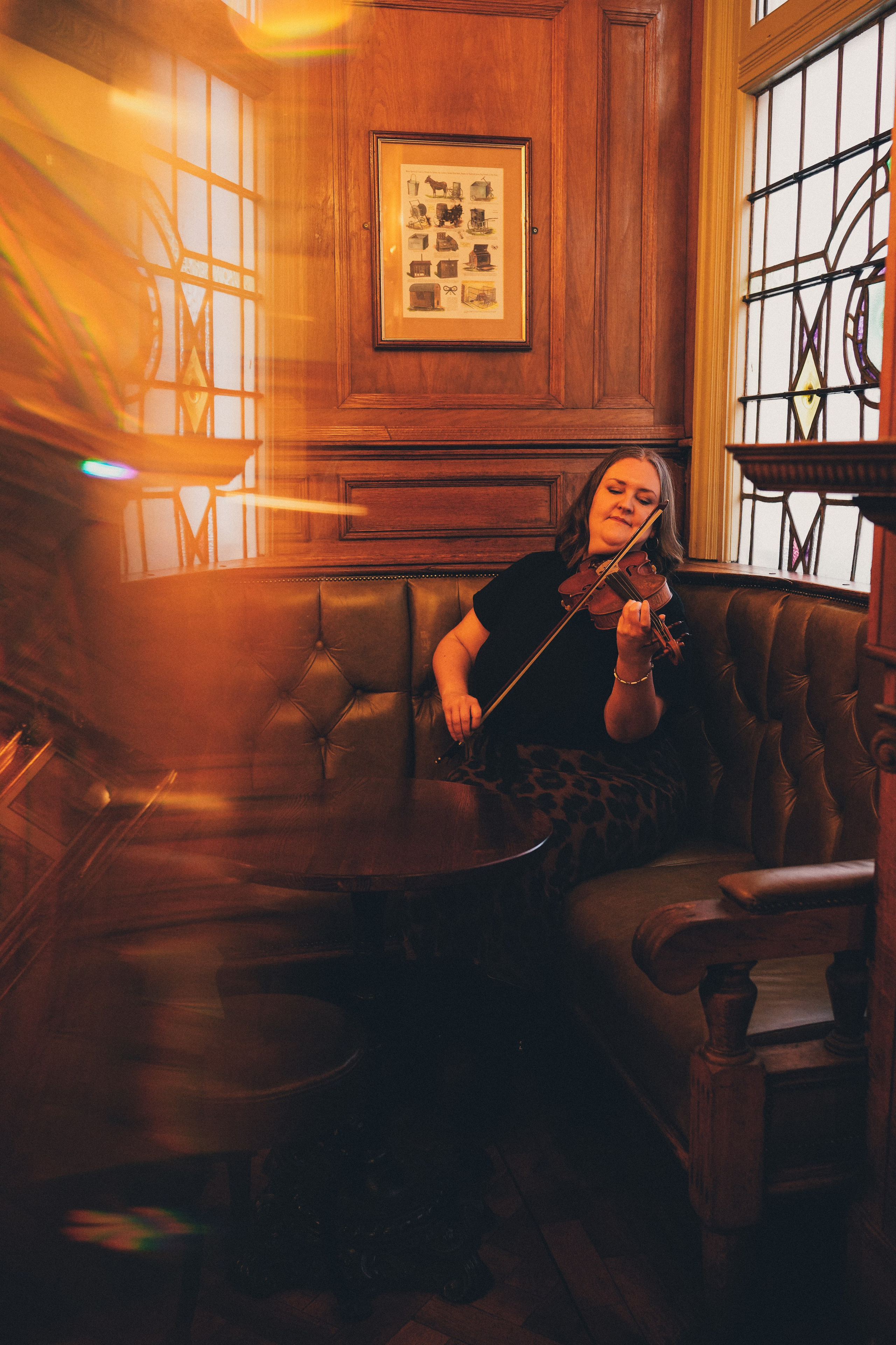 Prince of Wales pub photo session for music teacher 