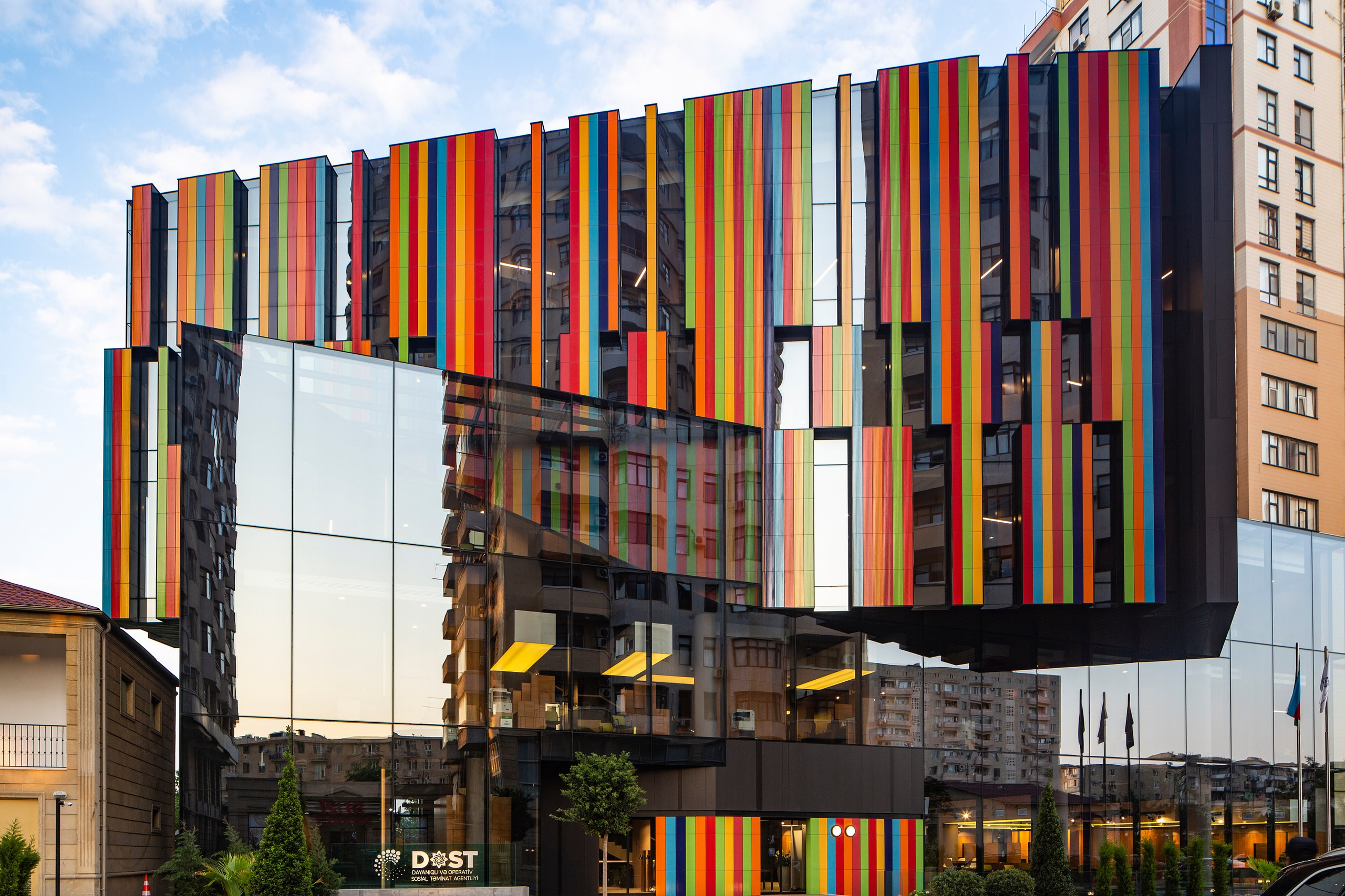 D.O.S.T. municipal building. Elmar Mustafazadeh Photography