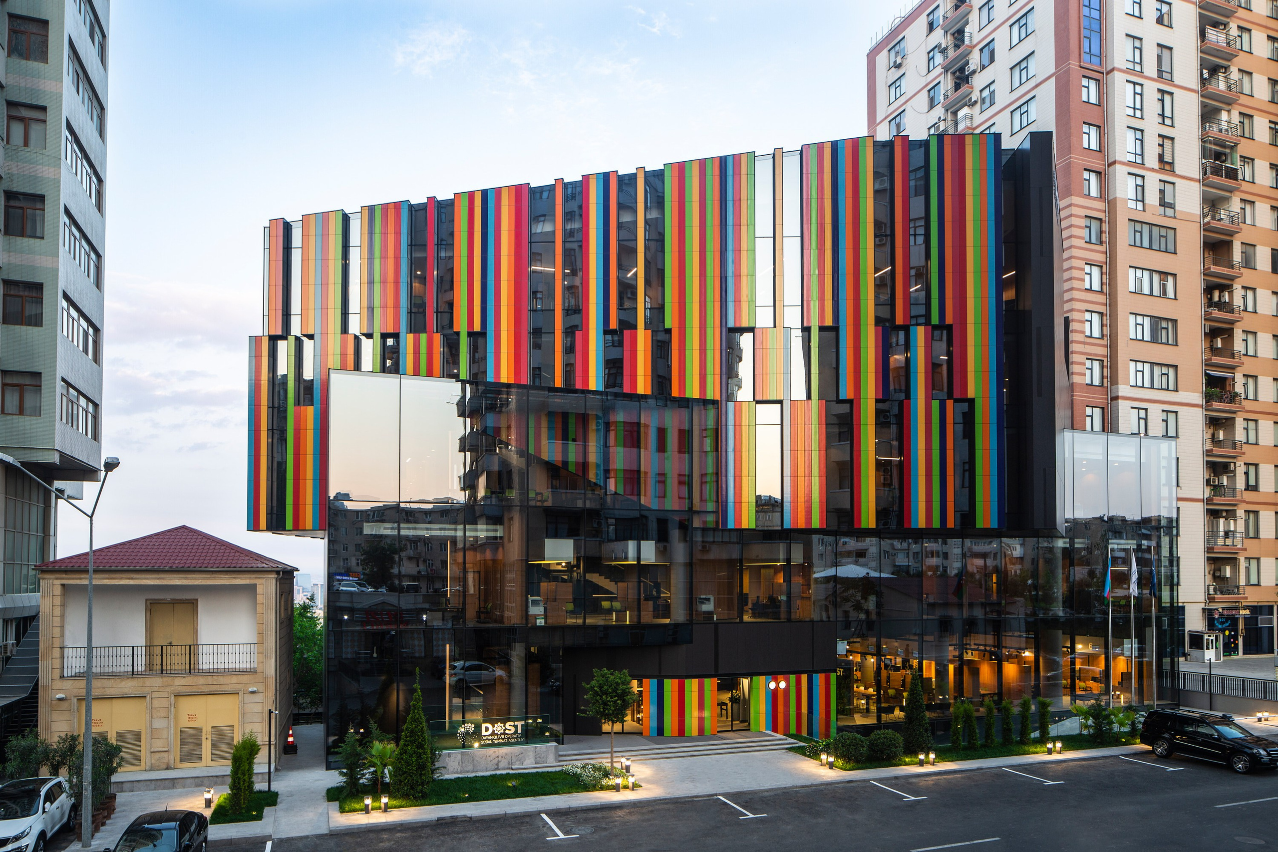 D.O.S.T. municipal building. Elmar Mustafazadeh Photography