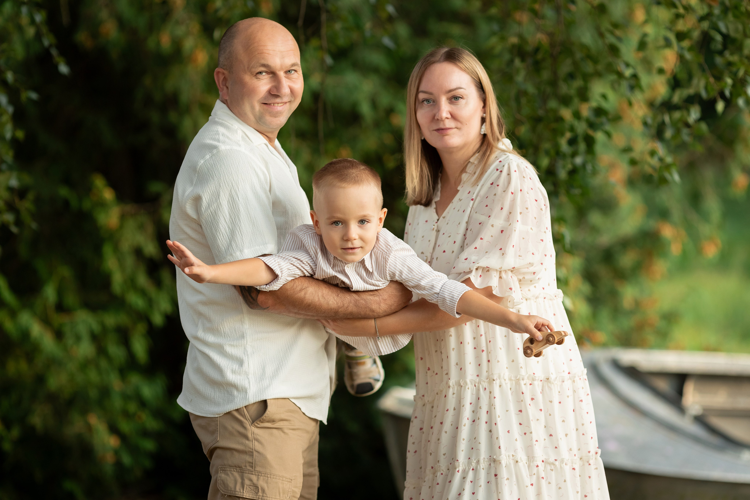 Съёмка большой семьи в ботаническом саду. Семейный и детский фотограф в Вильнюсе Светлана Наумова