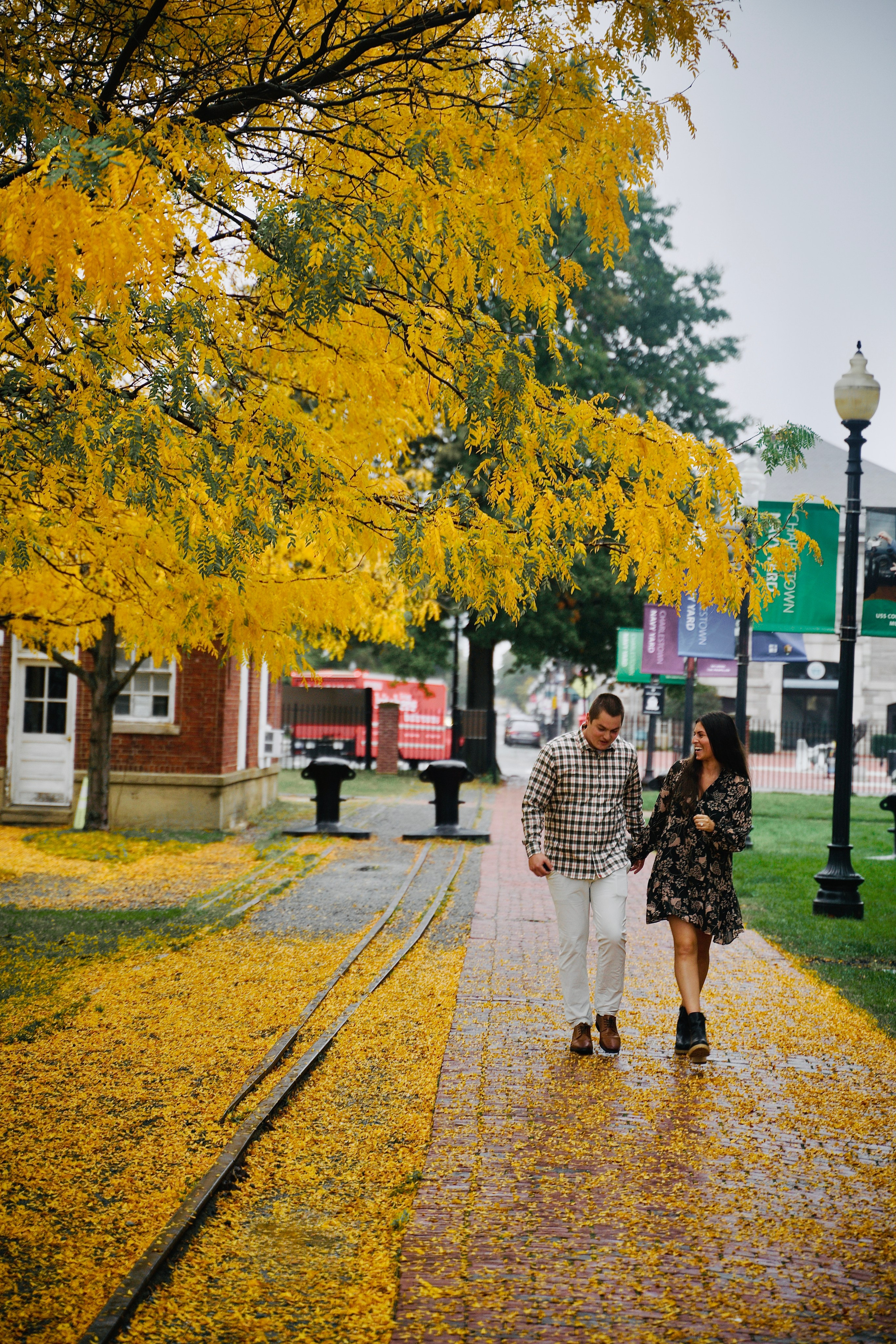 Paul and Kelly at Charlestown. Stefanovich Photography | Boston, MA