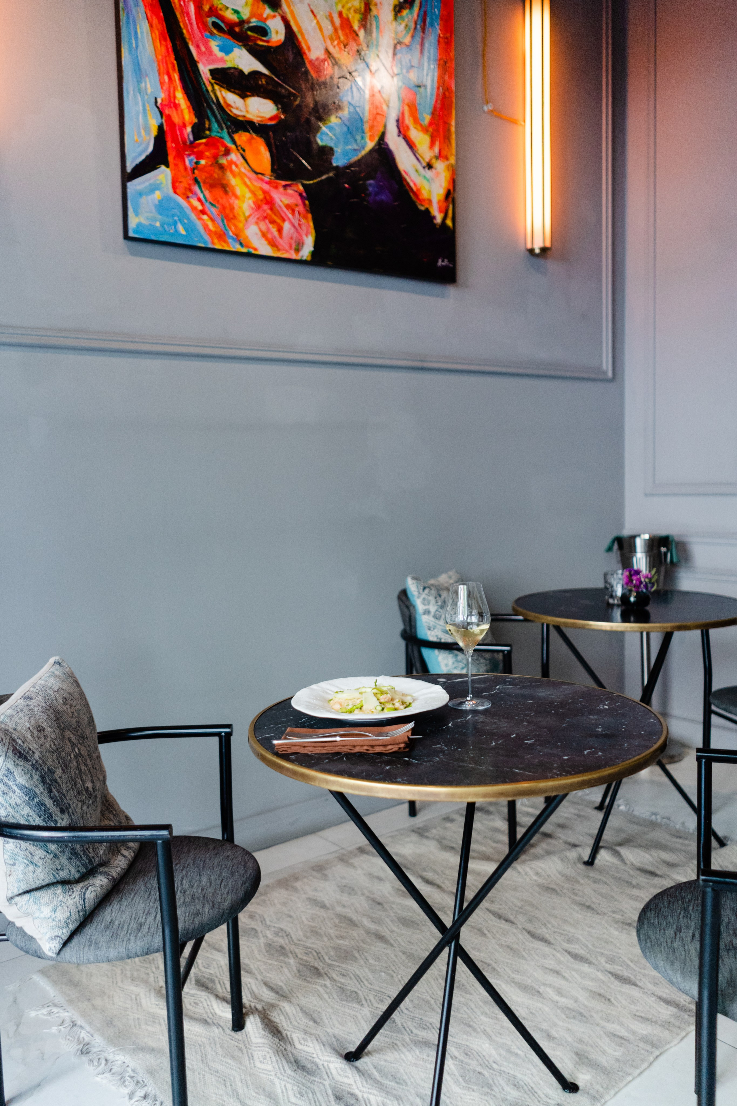 Restaurante Vynogrado. Photographer Kristina Dorina