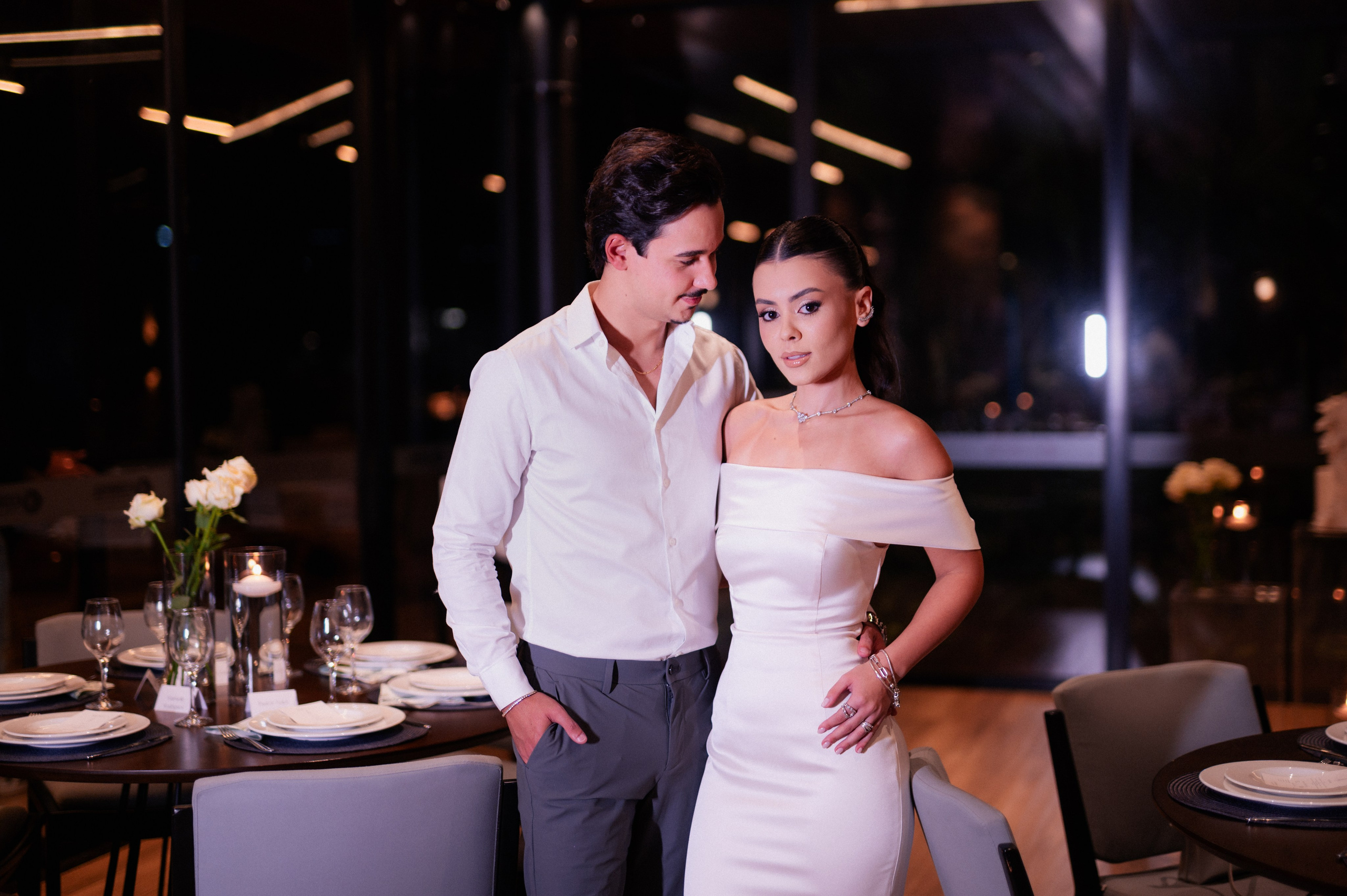 Jantar de Padrinhos em Campo Mourão • Giovana e Felipe. Barizon Fotografia | Fotógrafo de Casamentos, Ensaios e Eventos | Paraná