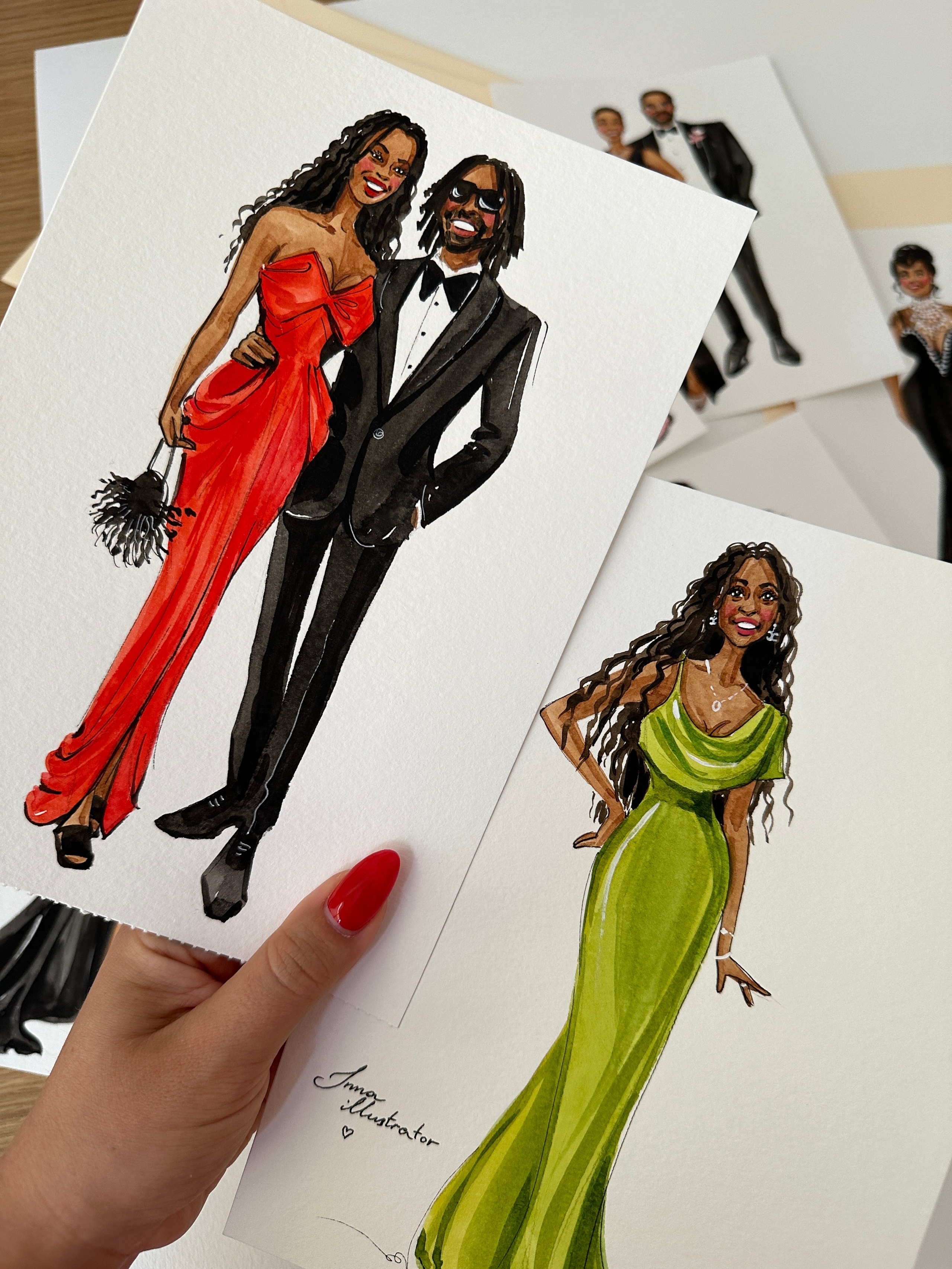 Live Sketching. InnaIllustrator