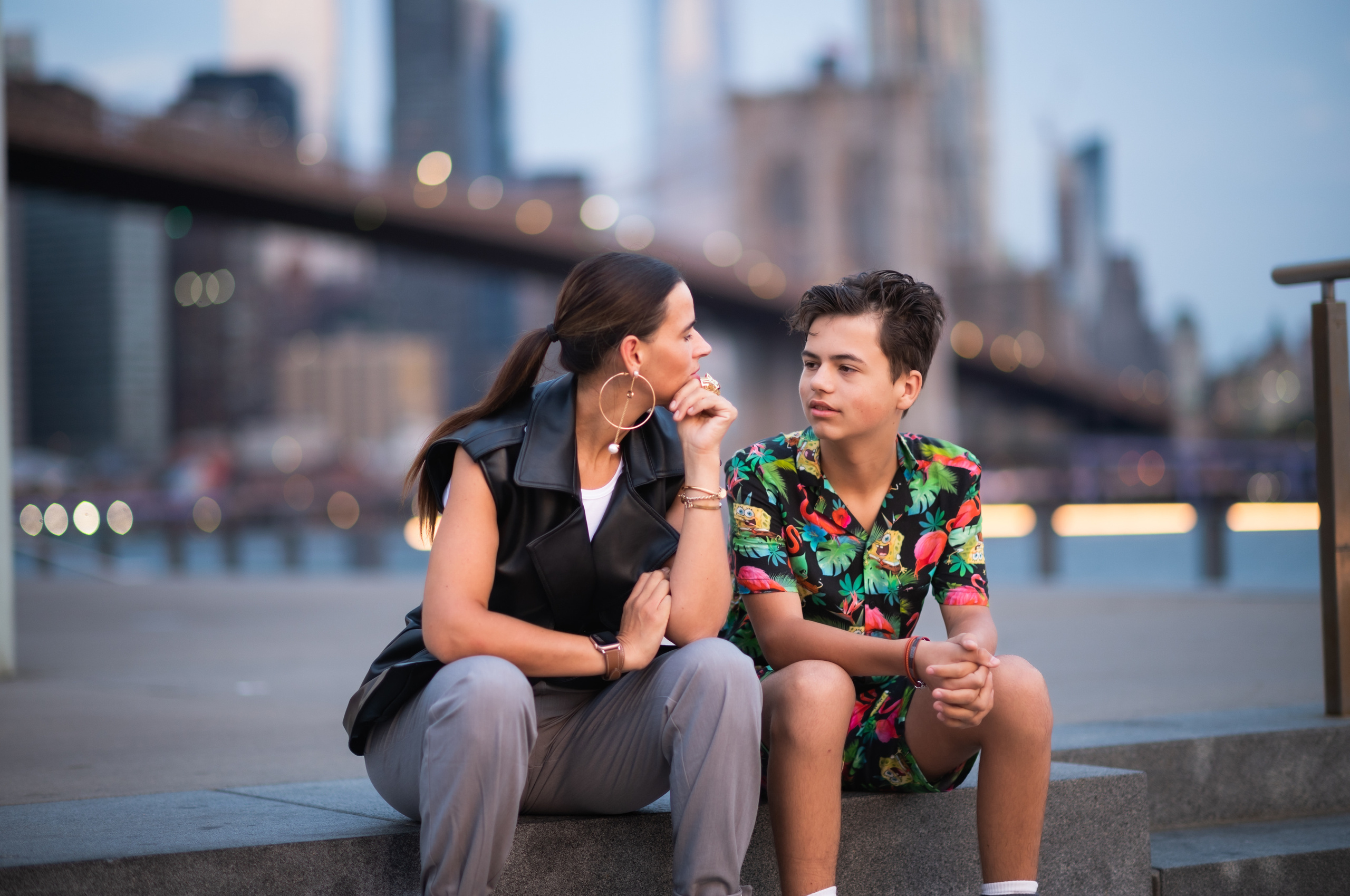 Photo Tour for Mom and Son