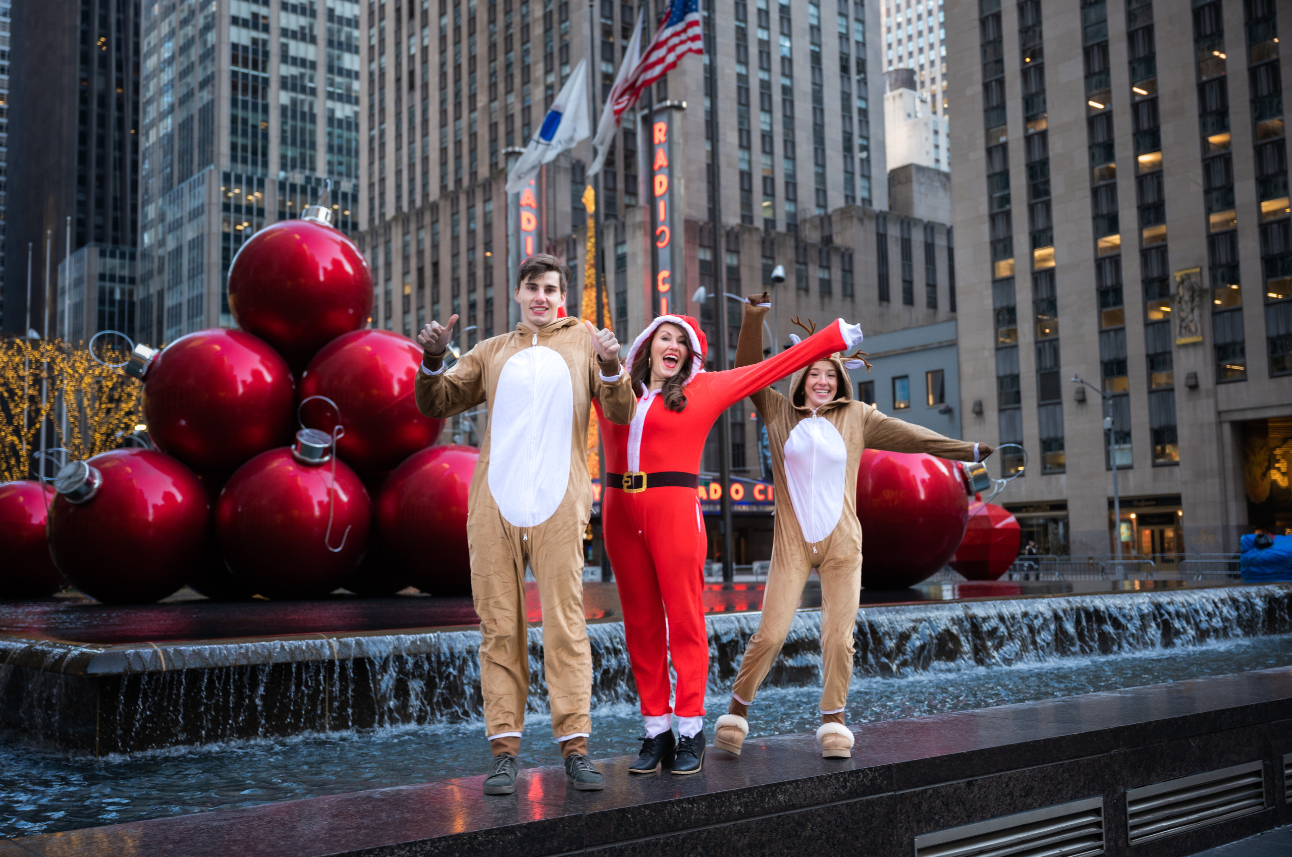 Christmas family photo session in New York 