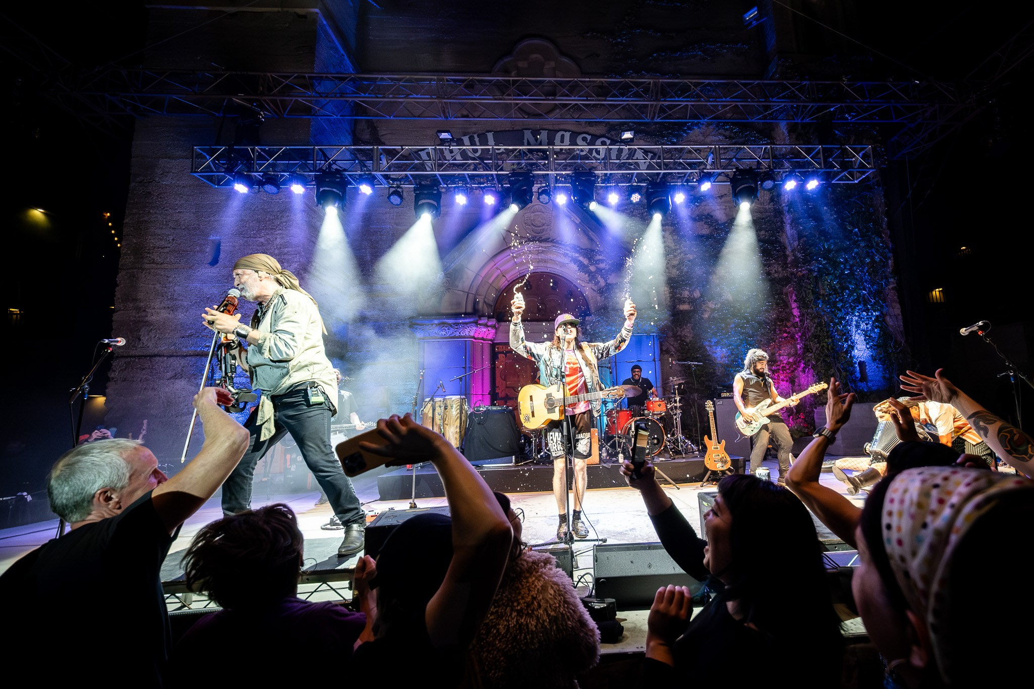 GOGOL BORDELLO / SARATOGA / CA. Reportage concert portrait photography in the San Francisco Bay Area
