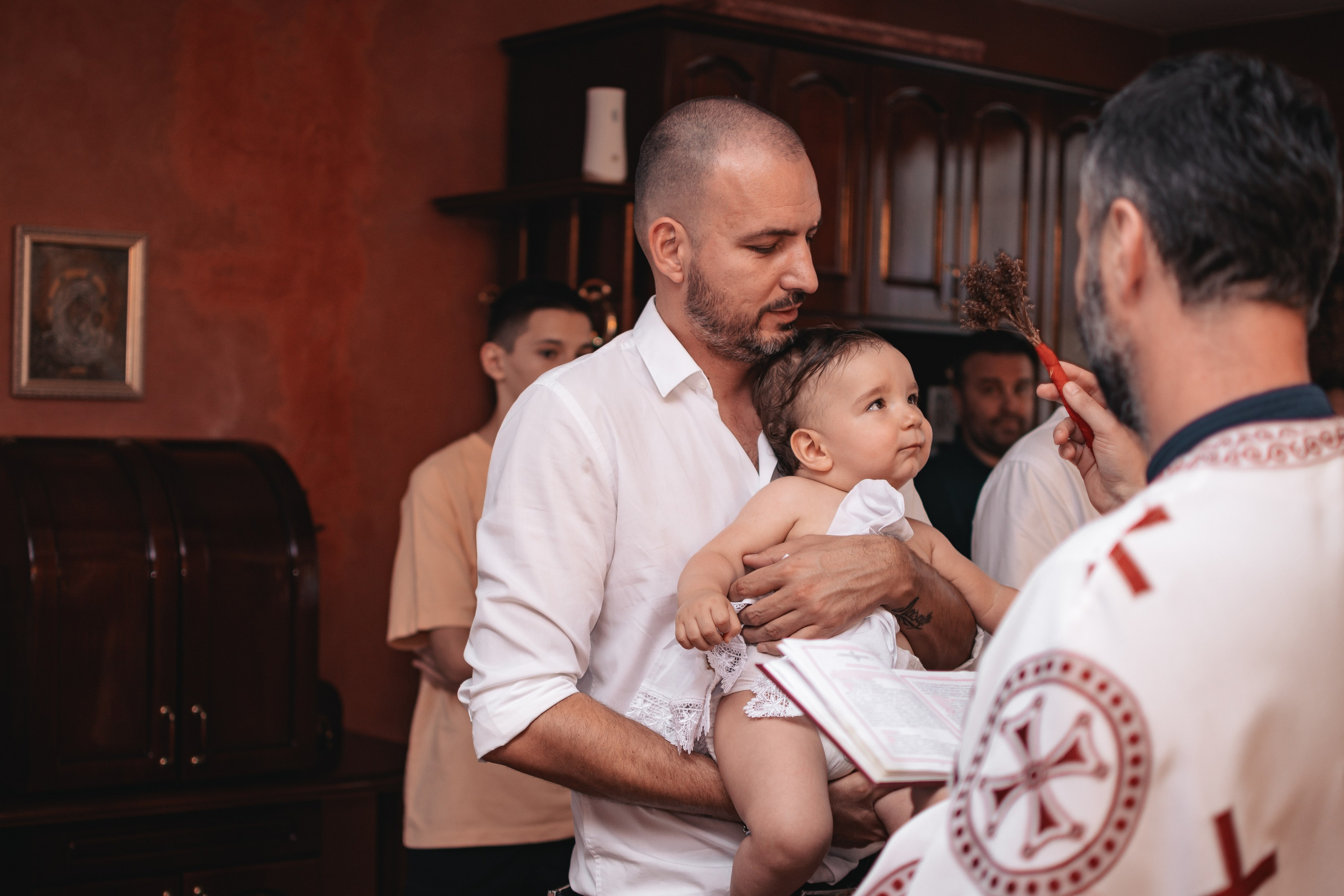 Lazar, krštenje i rođendan. BambinaaPhotography