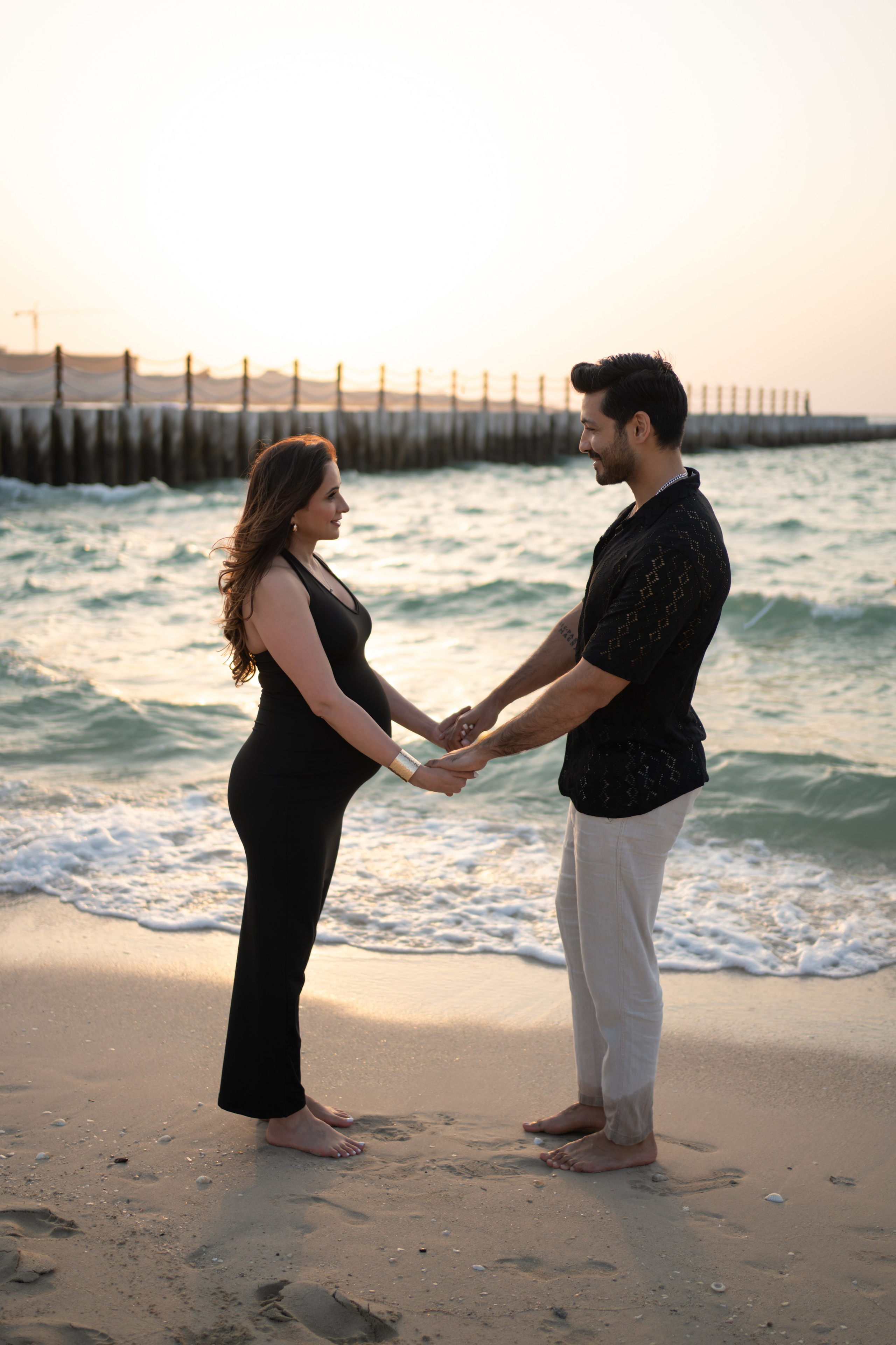 Waves of new beginnings. Angela Iakovleva — Family Photographer in Dubai