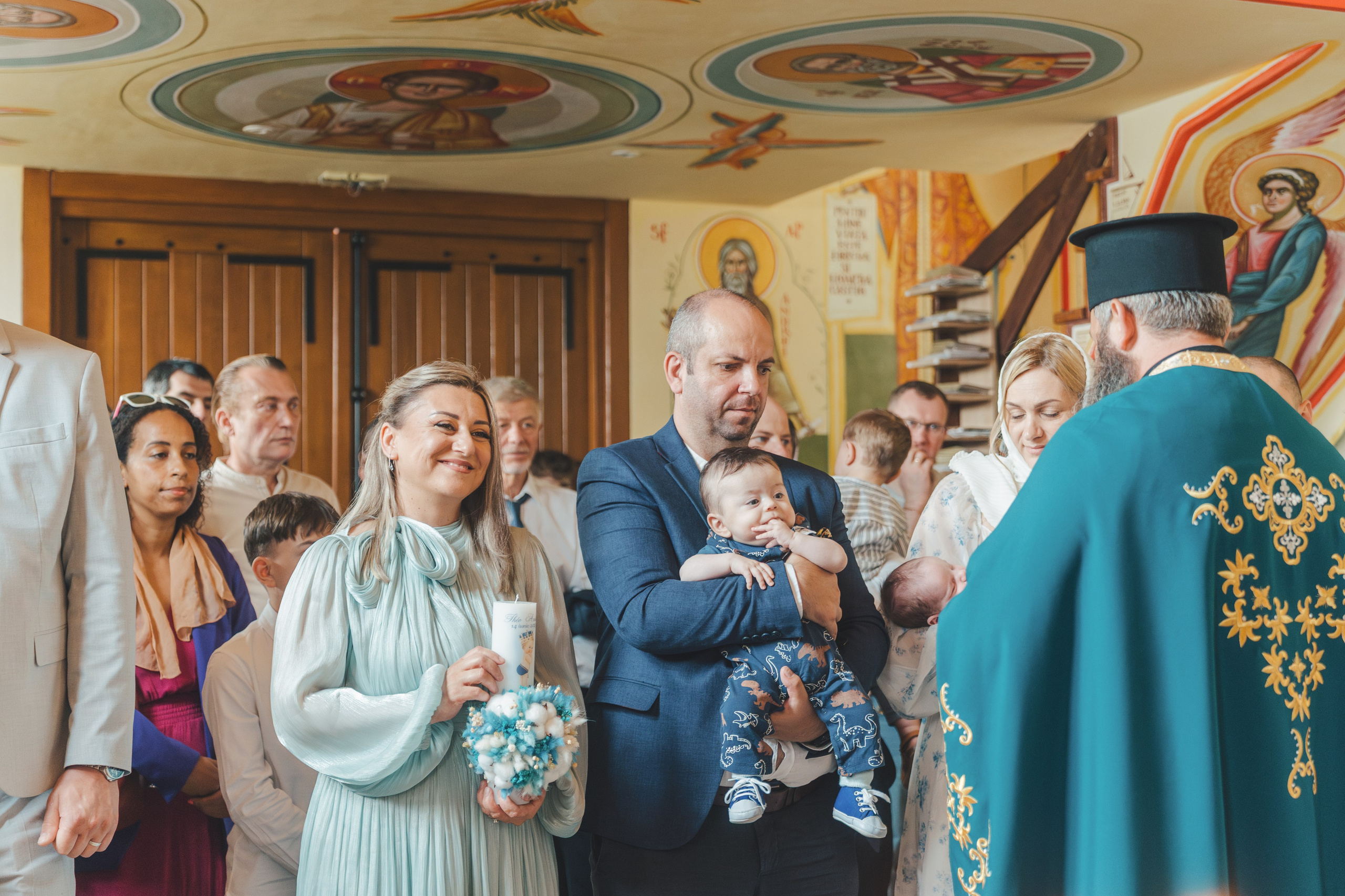 Théo Andrei`s Christening