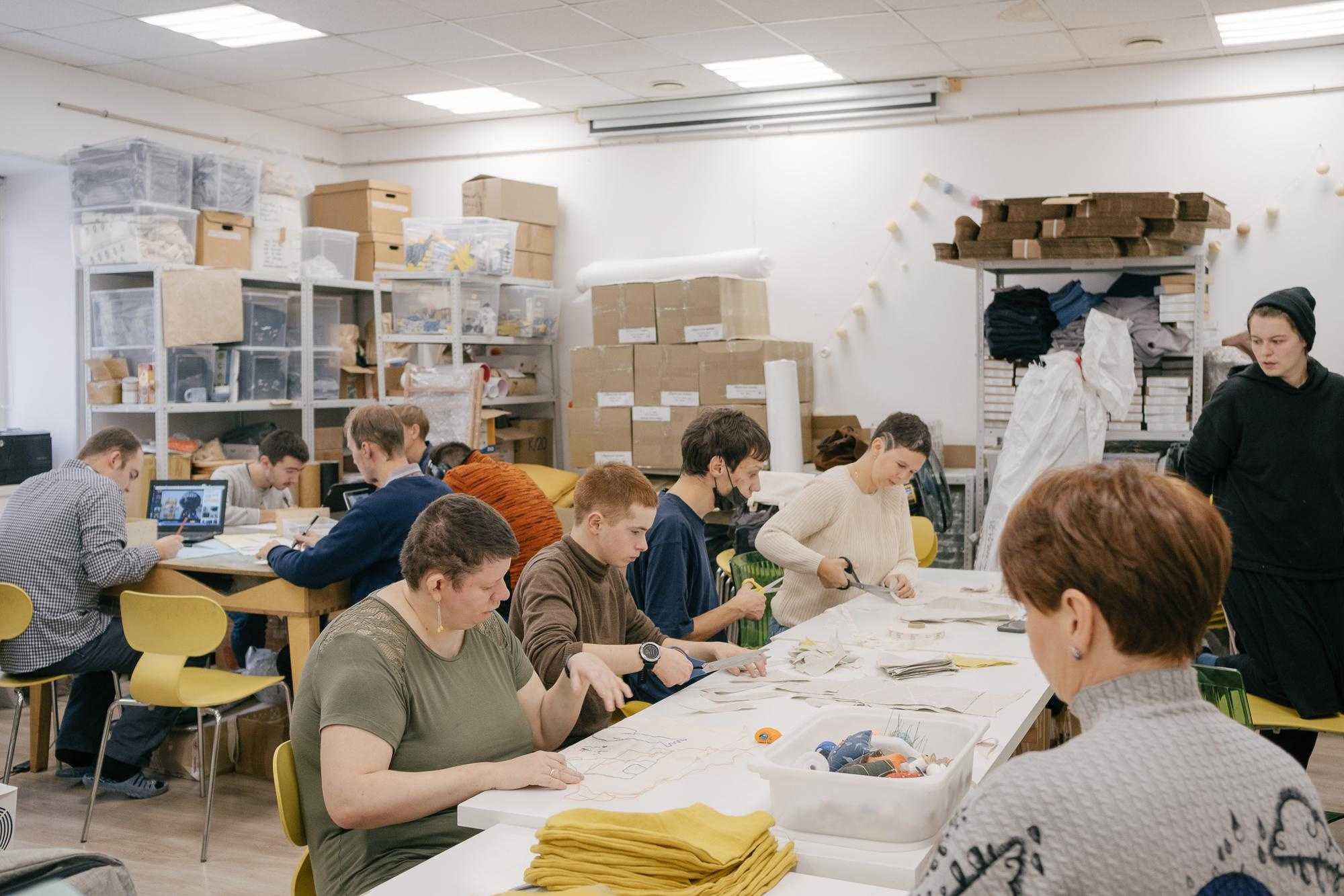 Inclusive workshops Prostie Veschi — for Tinkoff Journal. Photographer Anastasiya Dubrovina