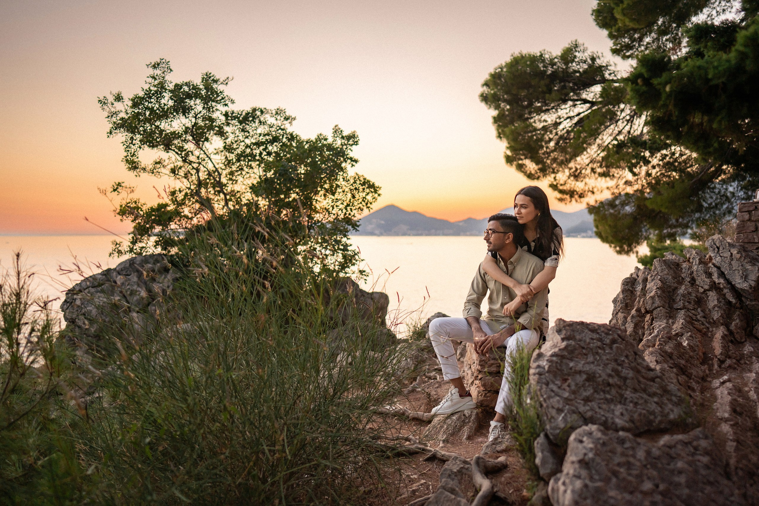 Сделайте предложение с невероятным видом в Черногории