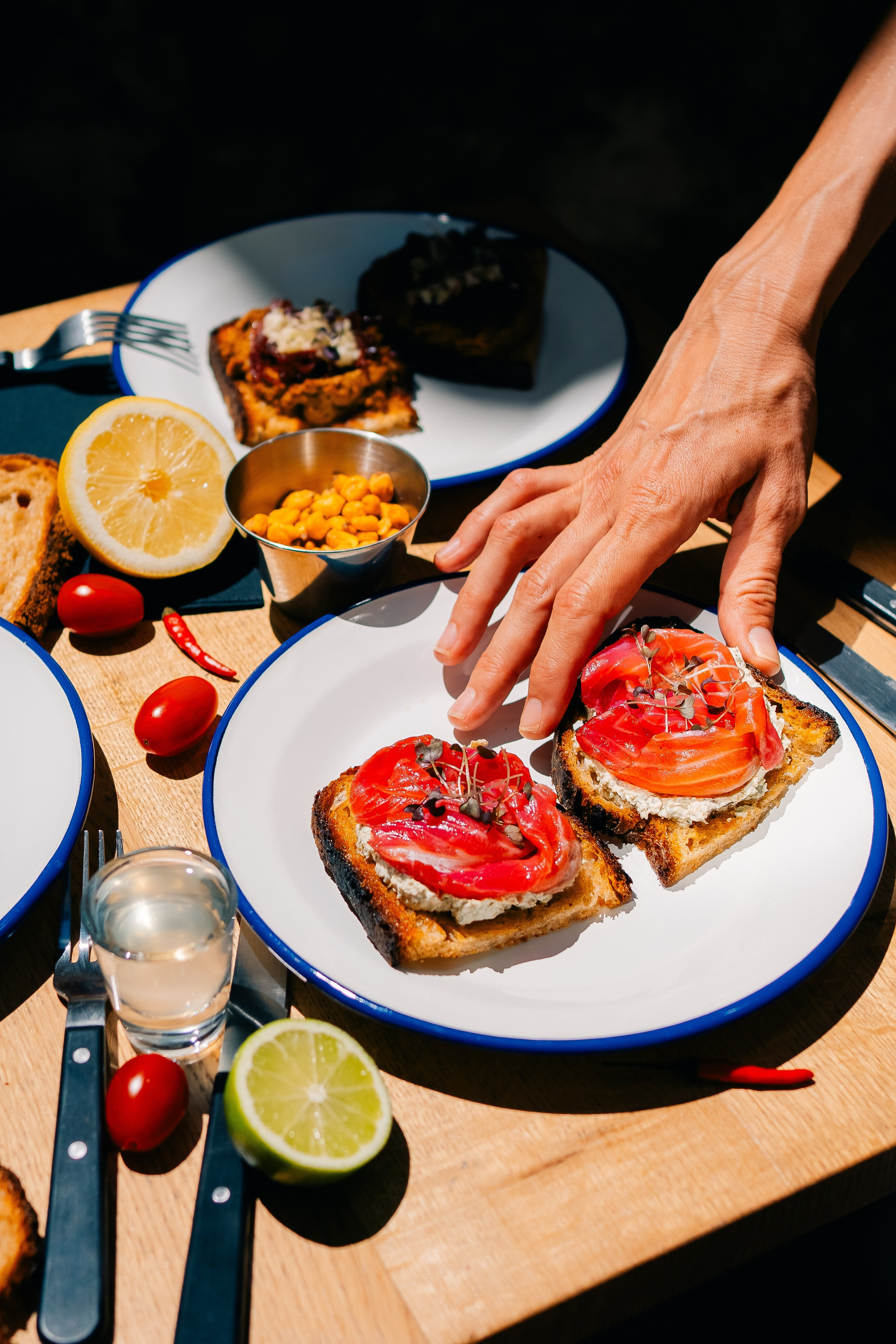 Menu de verão do bar Voyager 1. Maria Sher. Fotógrafa profissional do Porto, Portugal