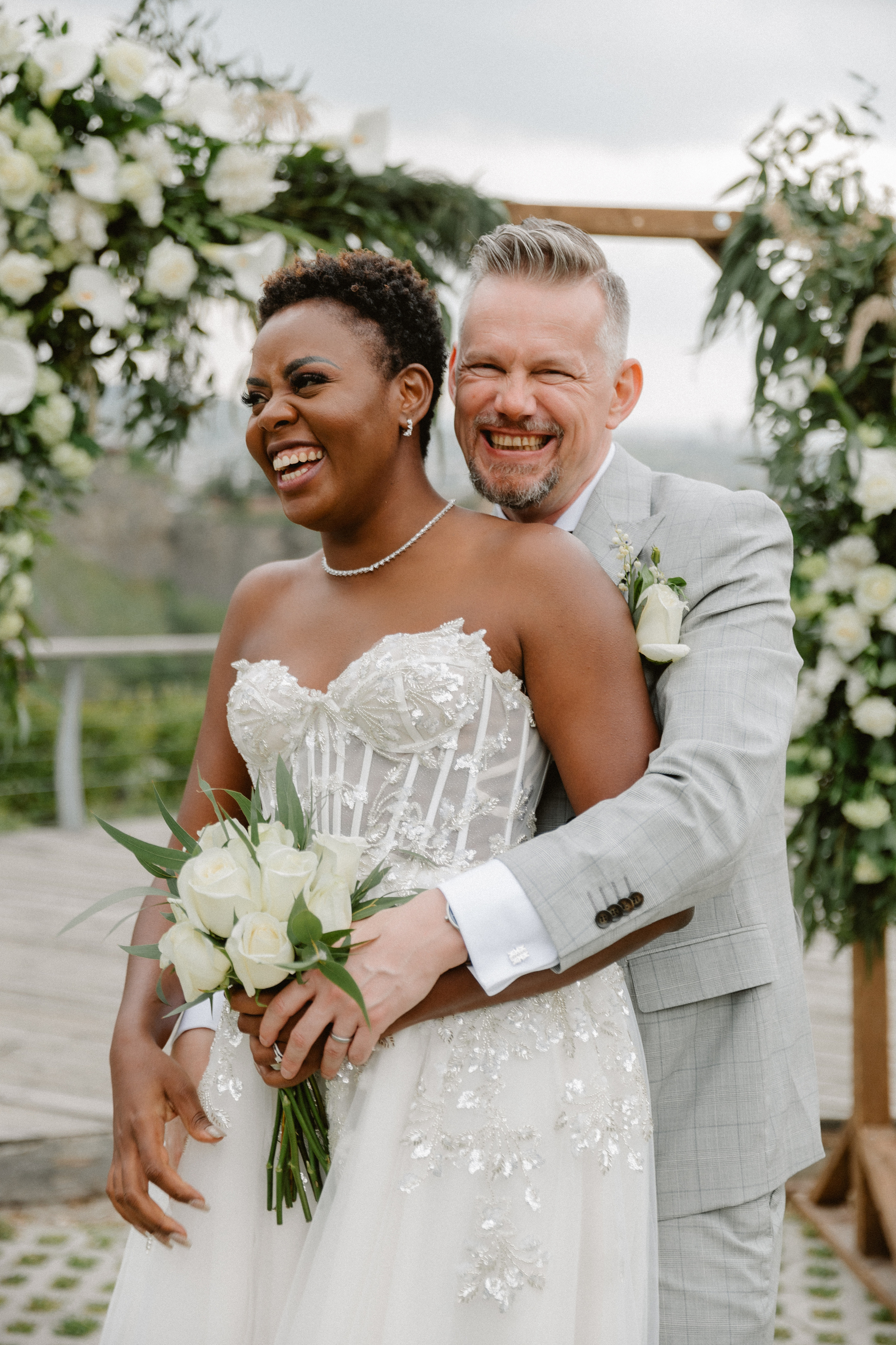 Muthoni & Christoffer. Photographer Anna Nazarenko