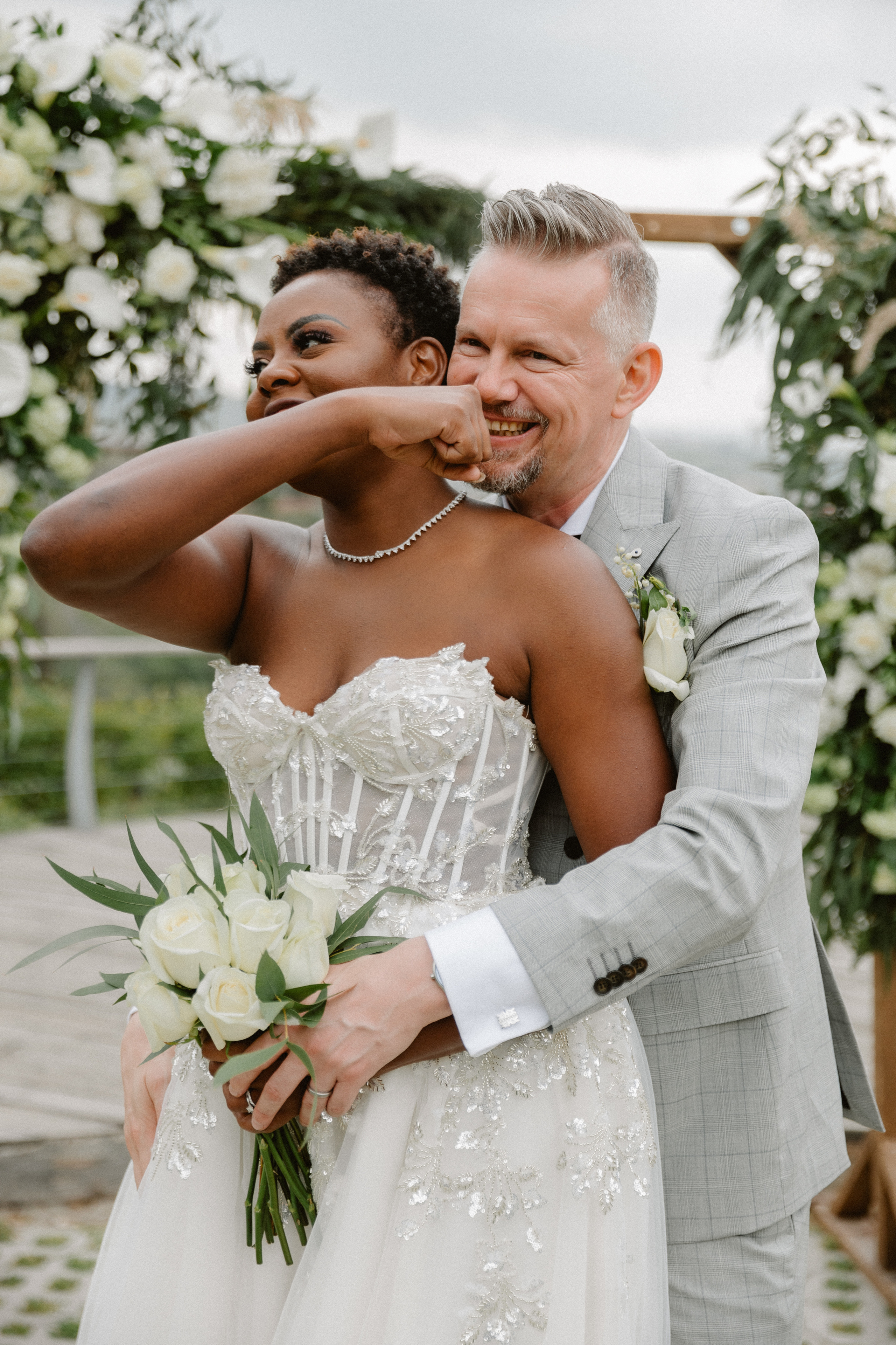 Muthoni & Christoffer. Photographer Anna Nazarenko